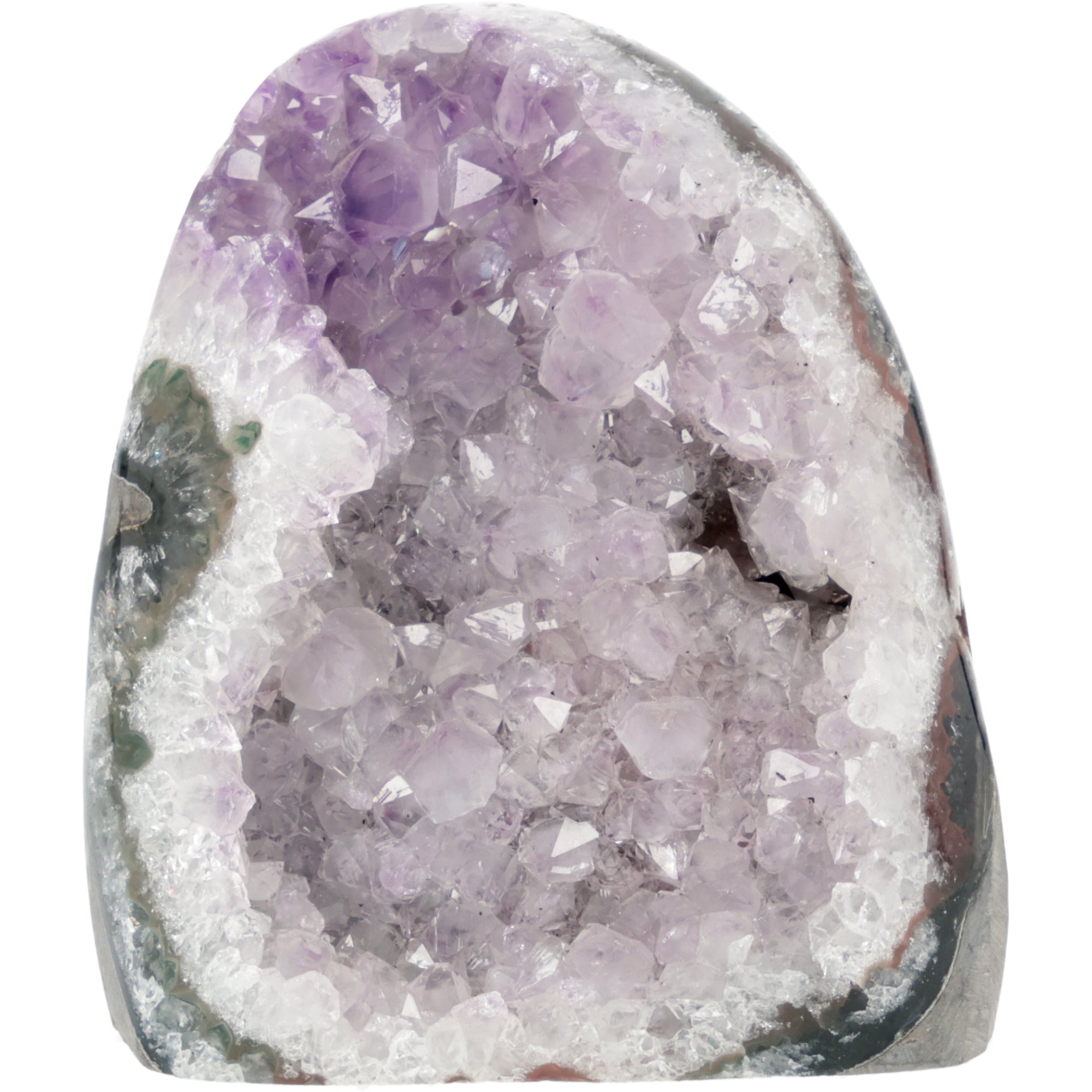 Amethyst Cut Base aus Uruguay – Zartes Violett mit natürlicher Eleganz 791g (#555)