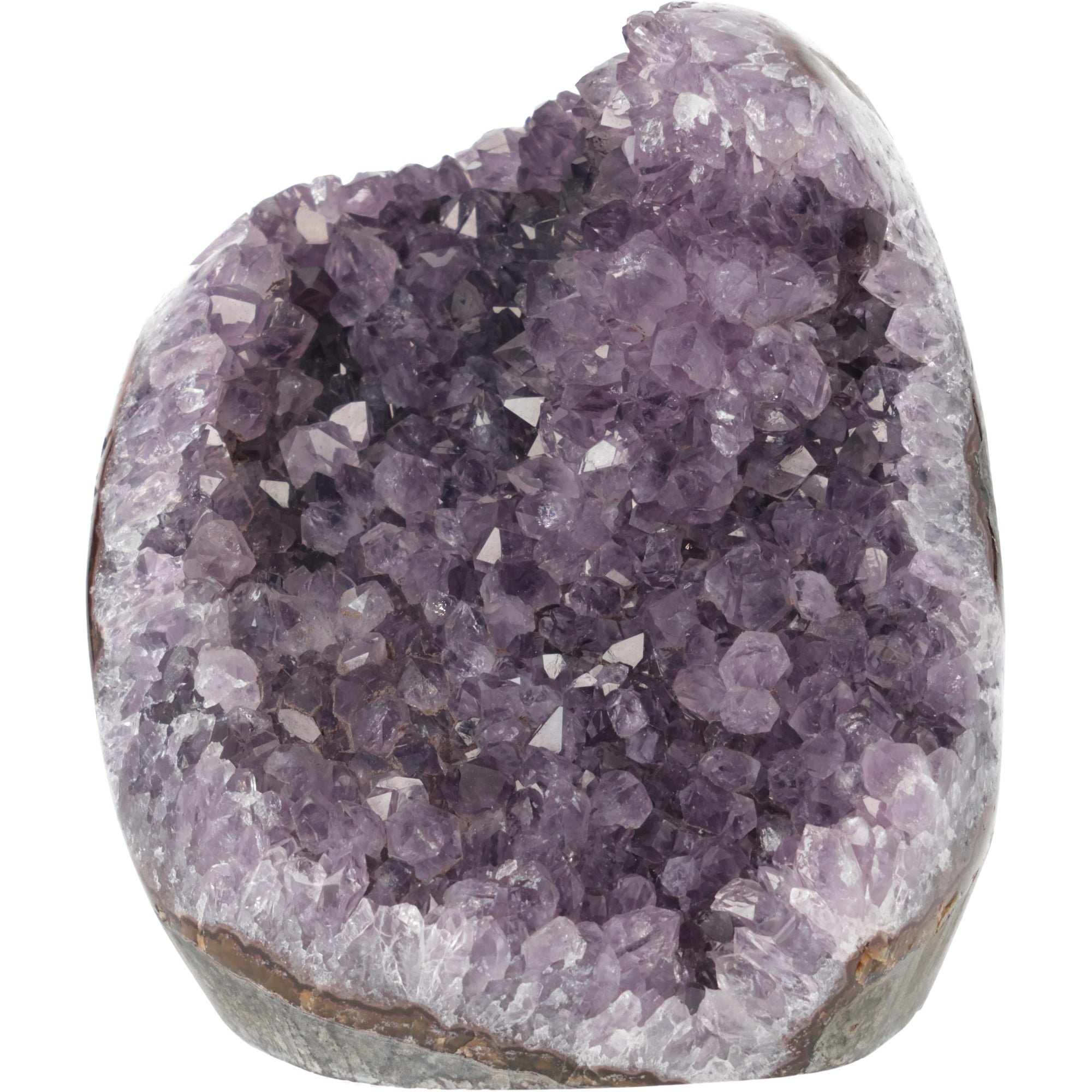 Amethyst Cut Base aus Uruguay – Elegante Kristallformation in sanften Violetttönen 1514g (#553)