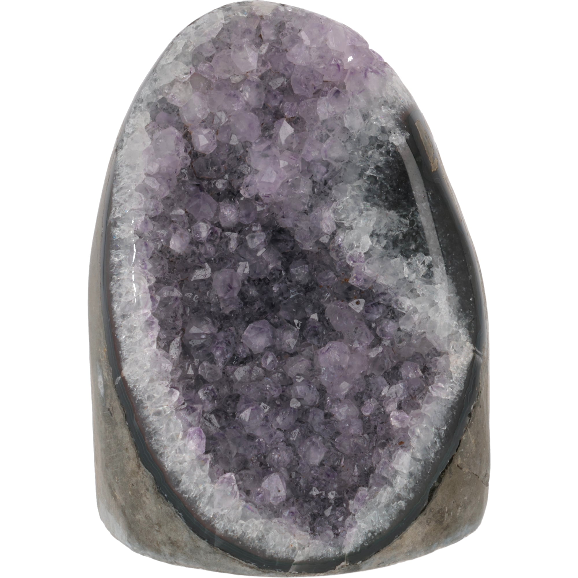 Amethyst aus Uruguay – Elegantes Natur Unikat mit funkelnder Kristalllandschaft 938g (#665)