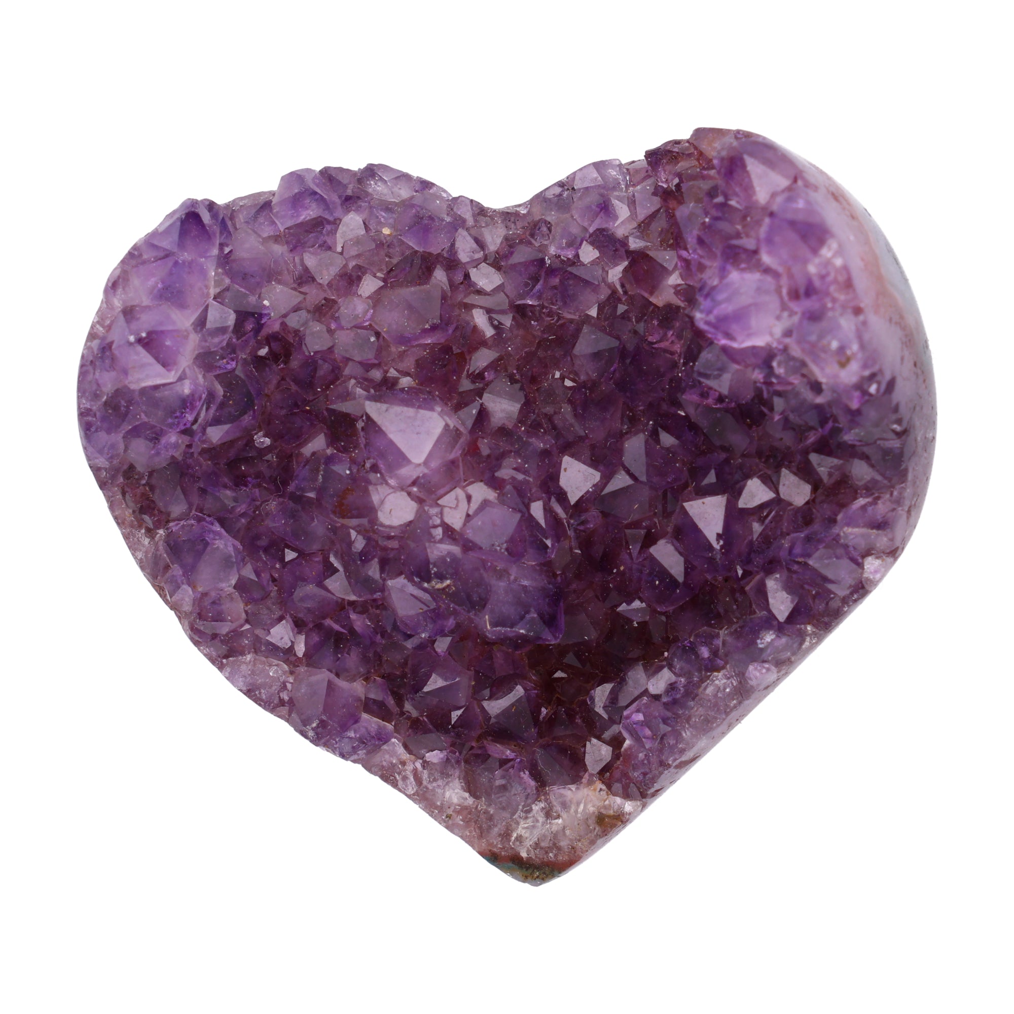 Amethyst Rainbow Heart Mini