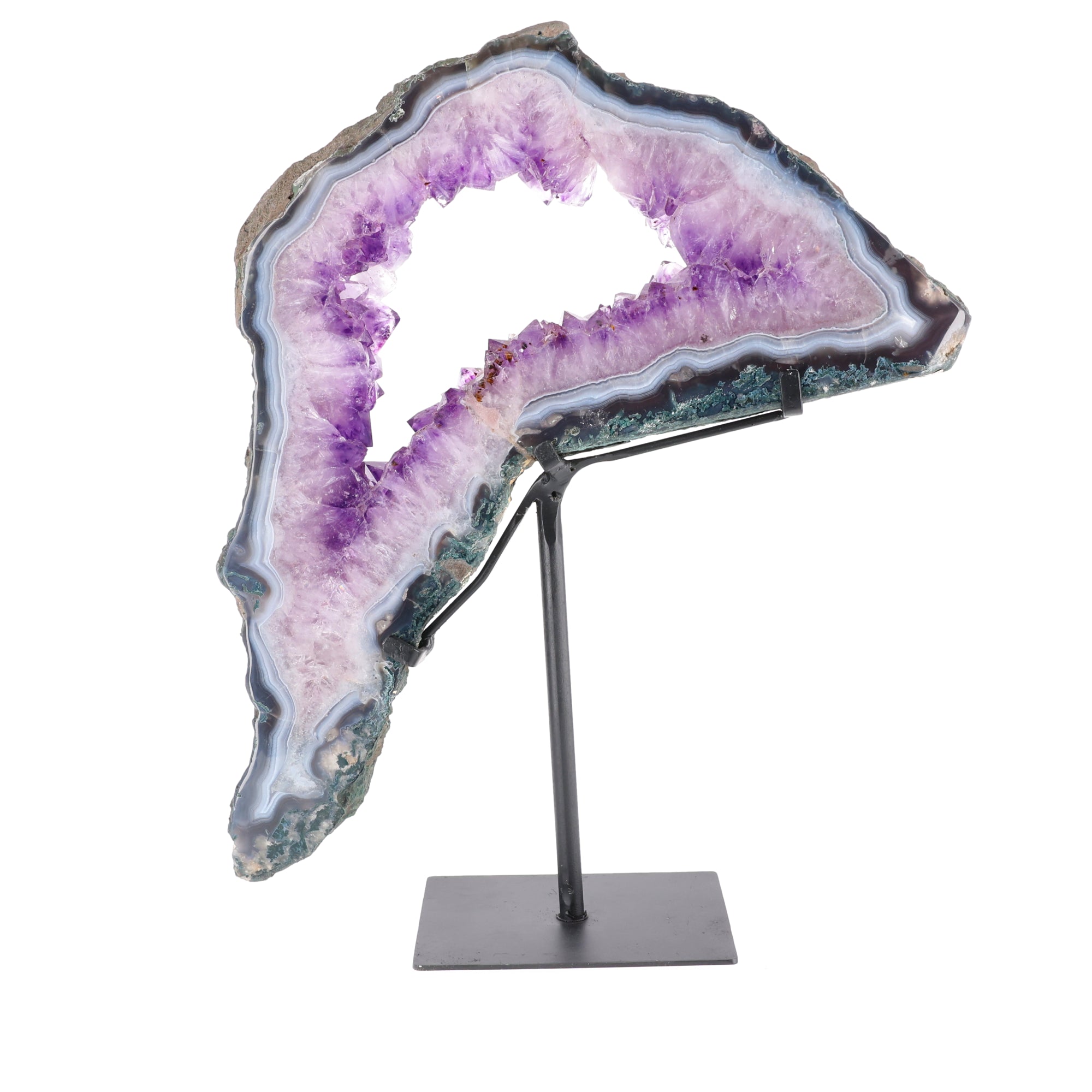 Delphine „Ocean Whisper“ | Amethyst Portalscheibe aus Brasilien | 5.141 g (#699)