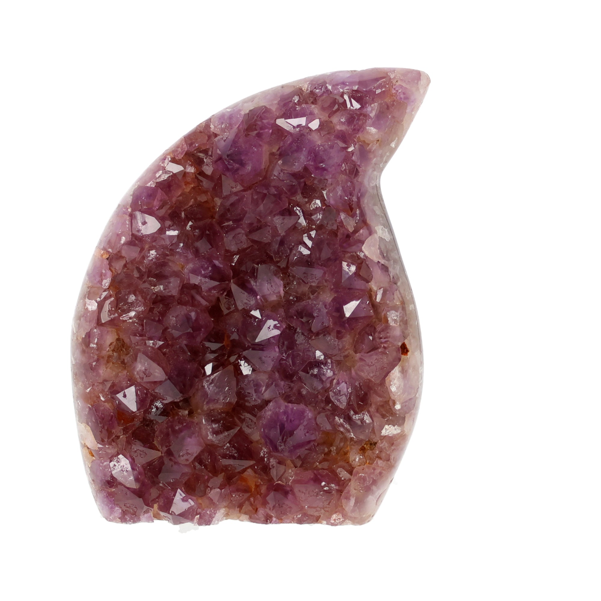 Amethyst Flamme 0,63 Kg schwer und 12,5cm hoch