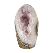 Regenbogen Amethyst aus Uruguay mit violetten Kristallen und natürlicher Farbvariation, hochwertiges Amethyst Unikat
