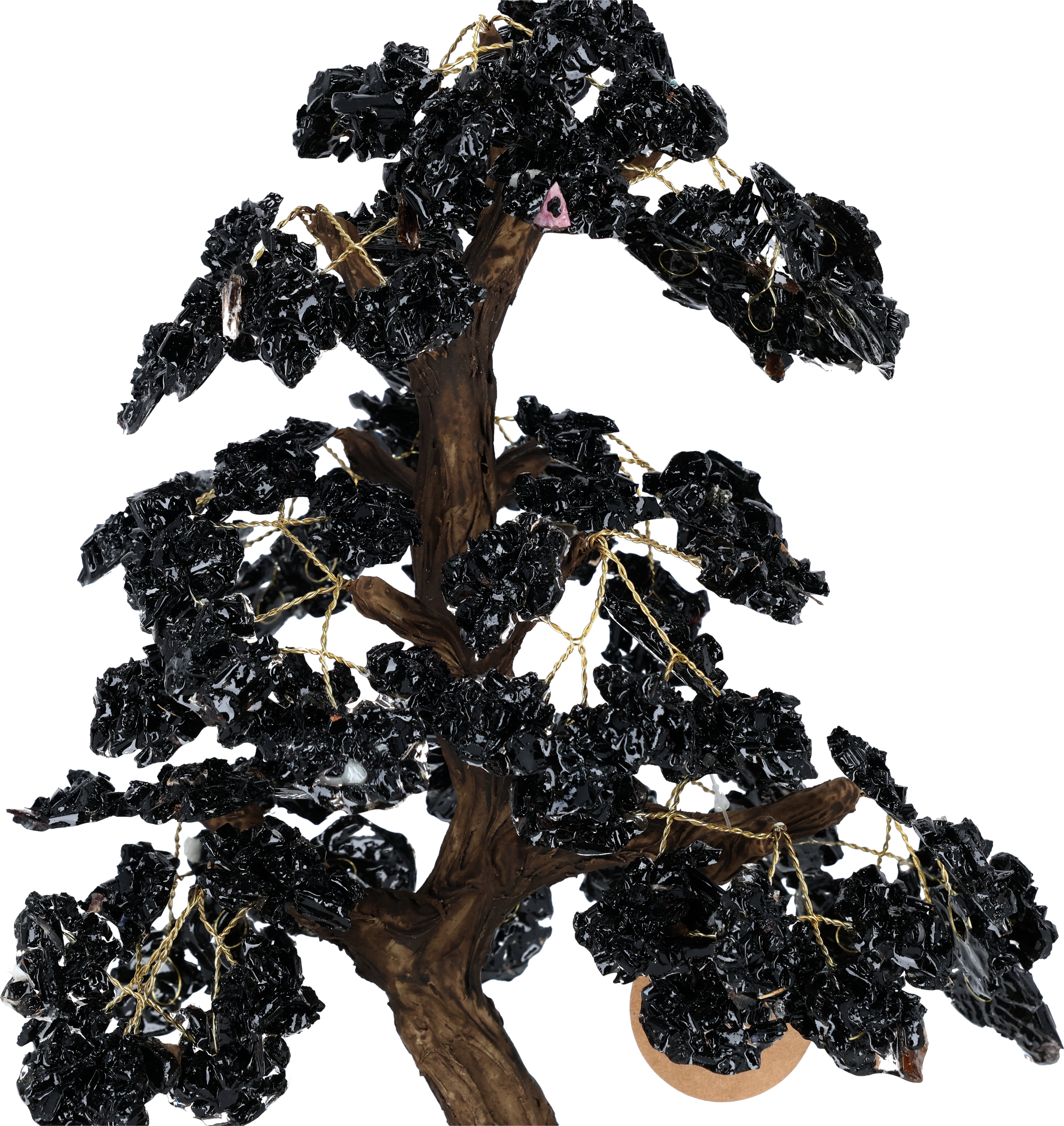 Baum des Lebens - Bonsai mit Natursteinen aus Brasilien – 40 cm (#368)