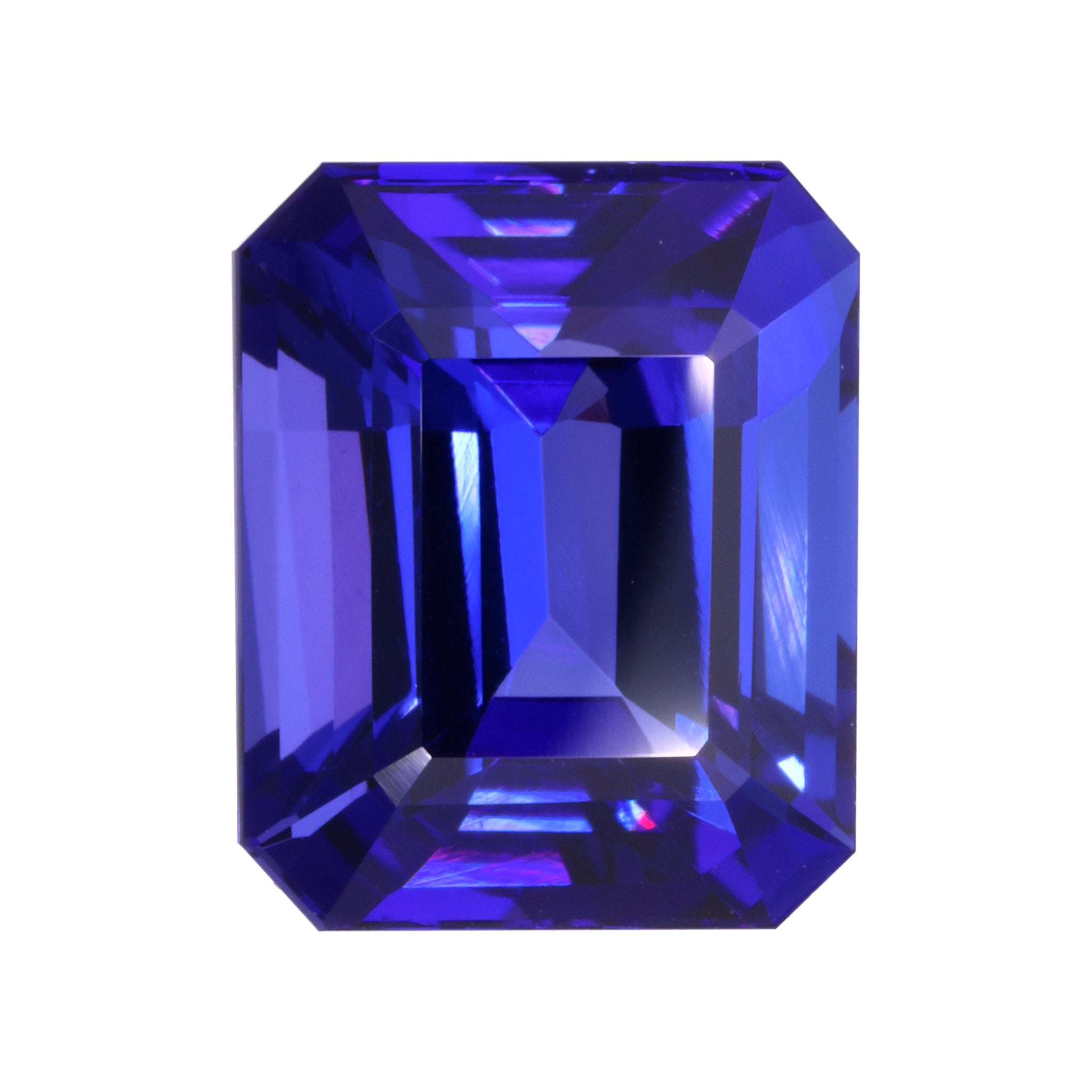Tansanit "Velvet Ocean" 10,40 ct - Deep Violetish Blue - IGI Certified