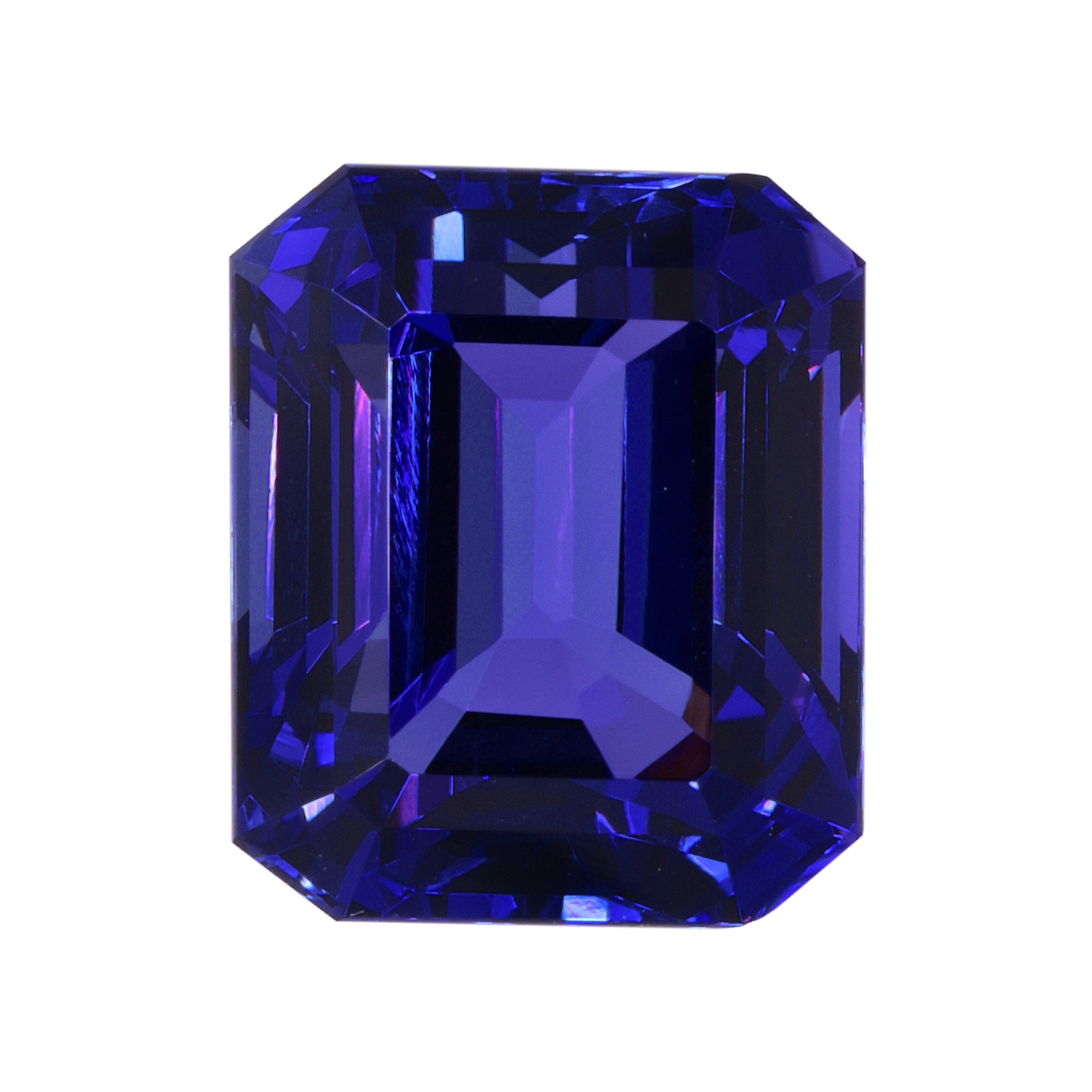 Tanzanite "Royal Obsidian" 11.09 ct - Deep Violetish Blue - IGI Certified