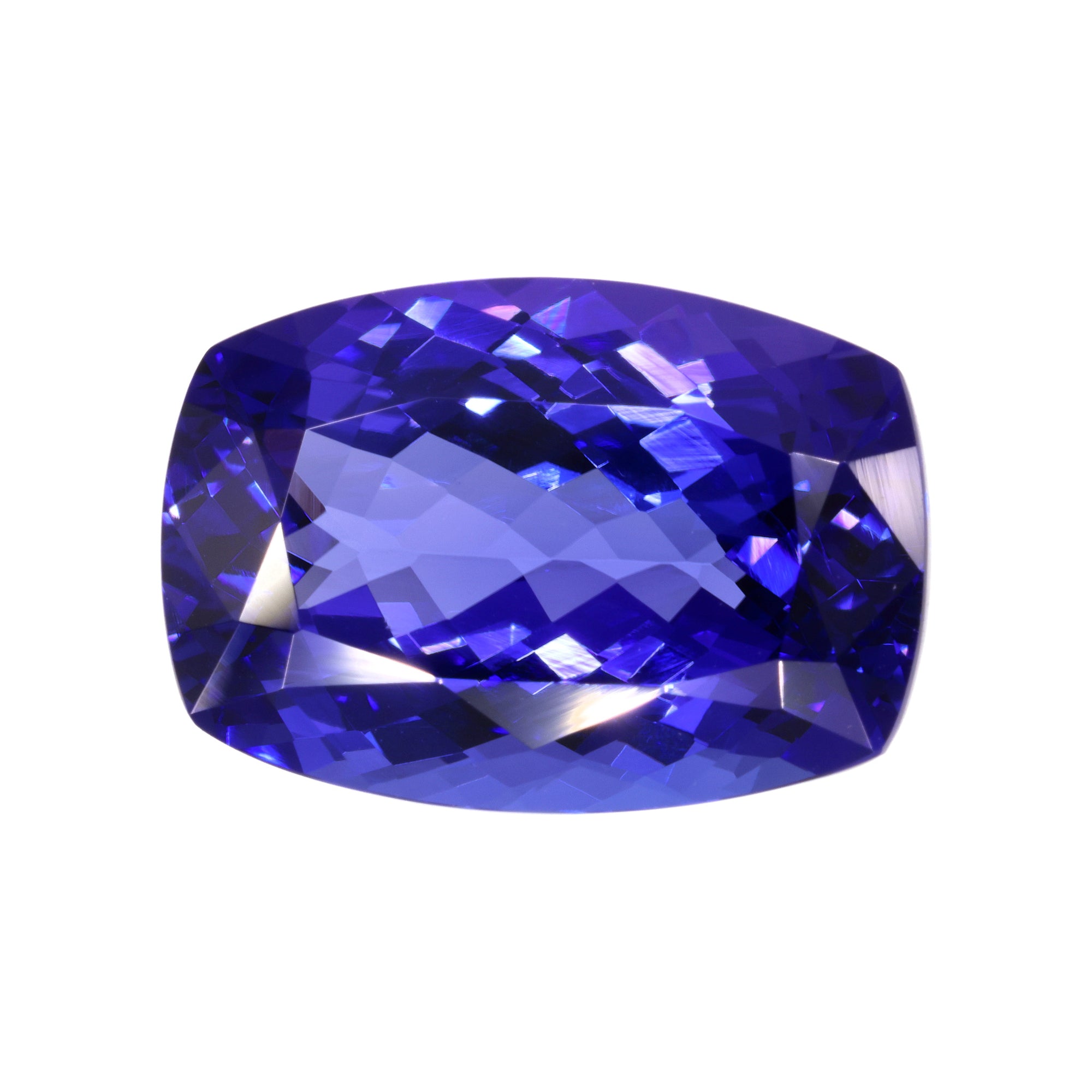 Tanzanite "Indigo Crest" 16.87 ct - Deep Violetish Blue - IGI Certified