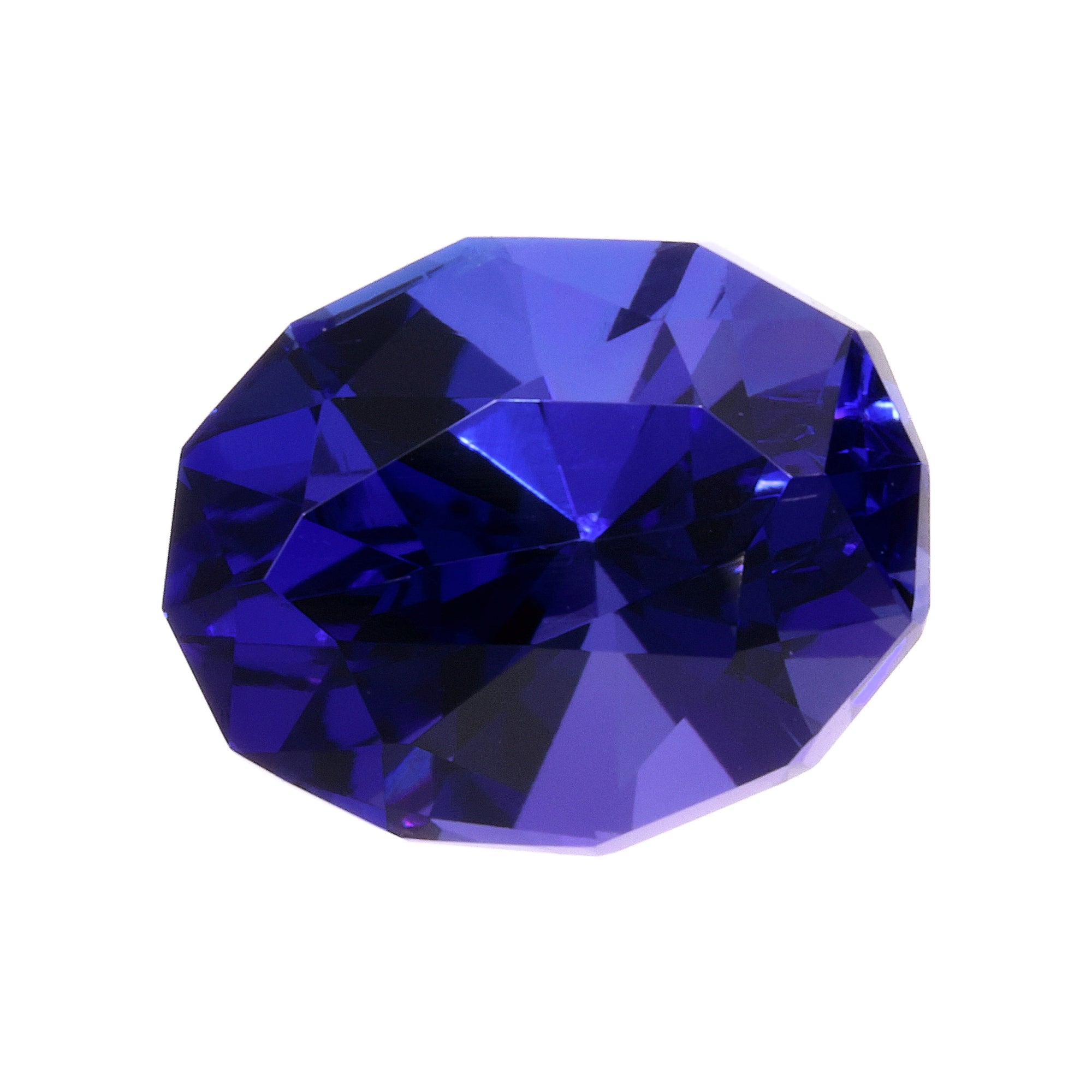 Tanzanite "Nightfall" 7.90 ct - Deep Violetish Blue - IGI Certified