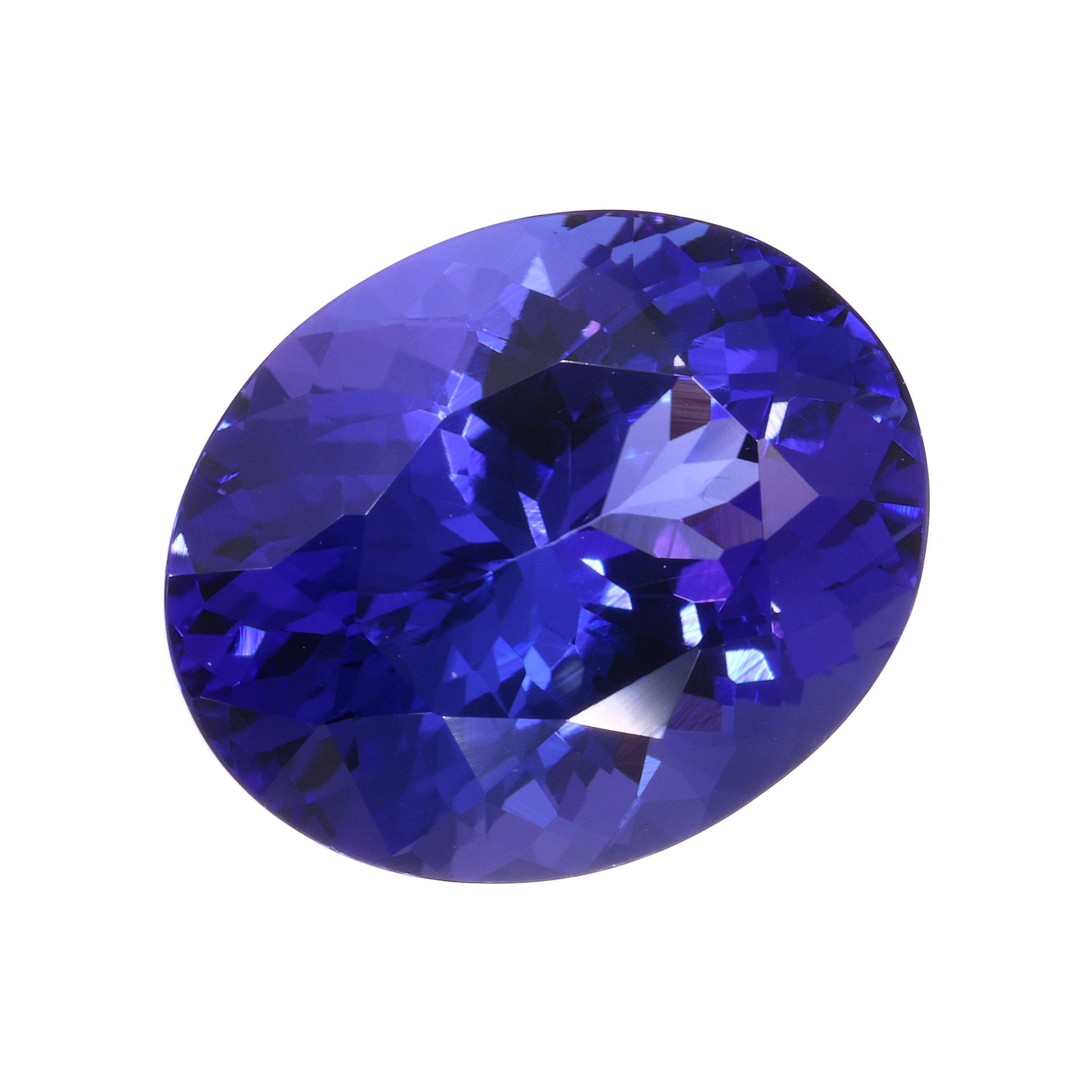 Tanzanite "Blue Ember" 9.52 ct - Deep Violetish Blue - IGI Certified
