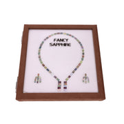 Multicolor Sapphire Set (32.98 ct) – 128 gemstones in perfect color graduation for exclusive jewelry design