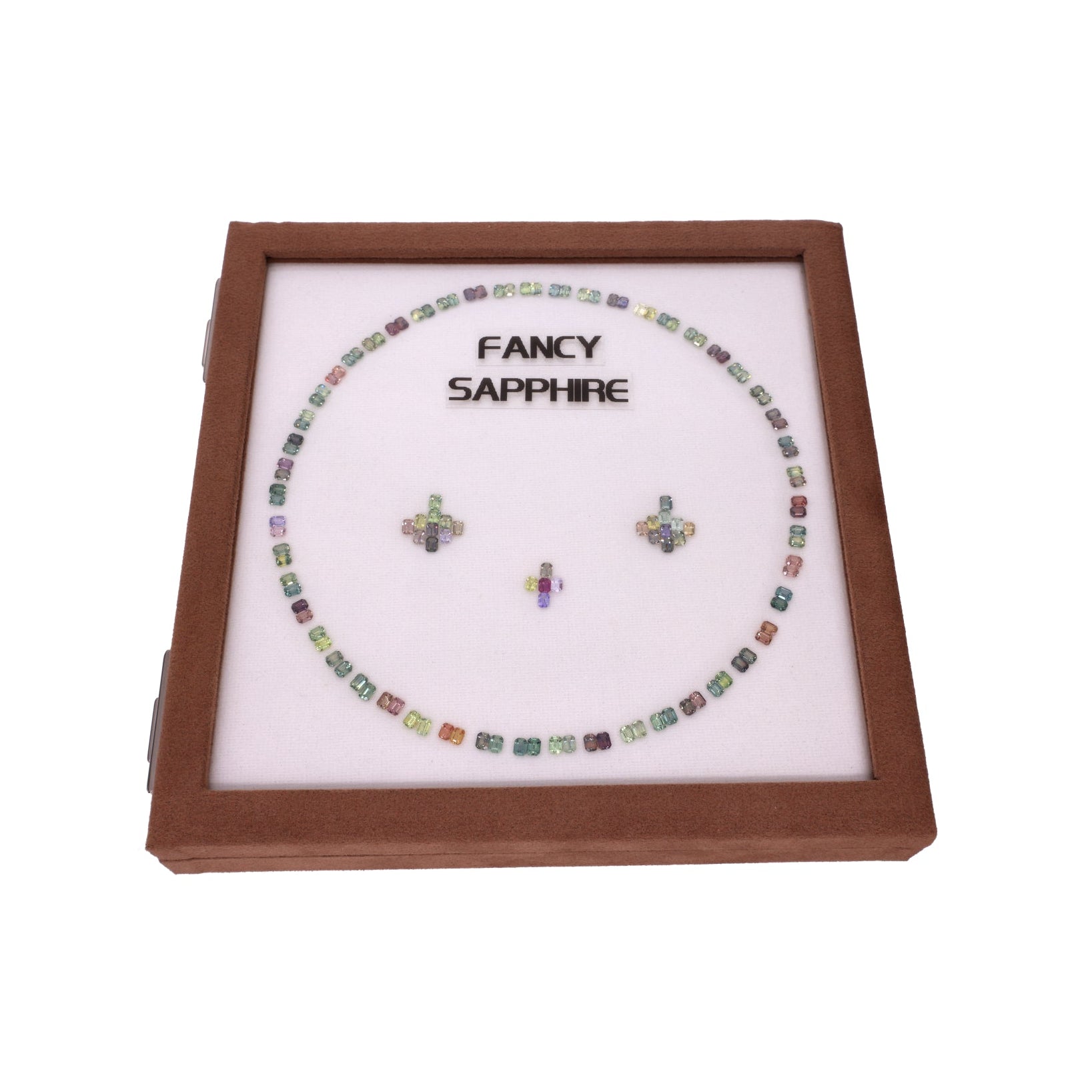 Multicolor Sapphire Set (31.85 ct) – 127 Gemstones in a Harmonious Color Gradient for Exclusive Jewelry Design