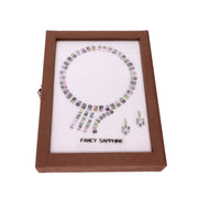 Multicolor Sapphire Set (25.02 ct) – 214 Baguette Stones for Exclusive Jewelry Design