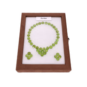 83,325 ct Peridot Set - 42 Brillante Edelsteine im Rundschliff - Frisches Olivgrün