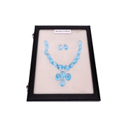 130.65 ct Sky Blue Topaz Set - 20 Large, Unique Pieces in Oval Mixed Cut