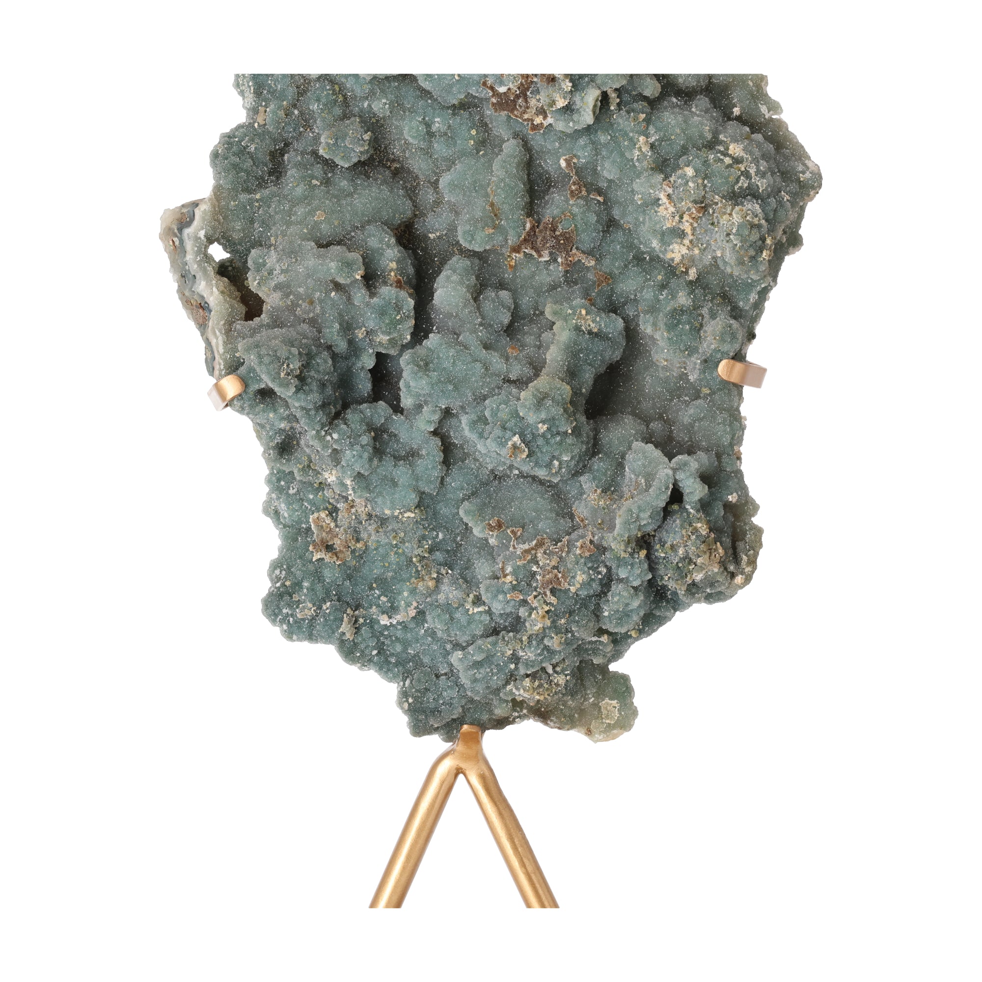 Smaragdnebel – Grüner Chalcedon aus Brasilien (#012)