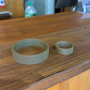 PVA Kugel- & Eierständer in Holzoptik – 3,5 cm & 7 cm (#885)
