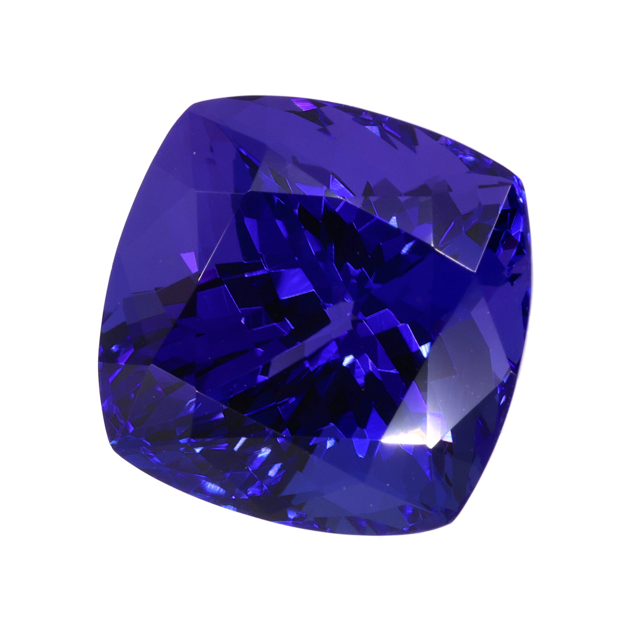 Tansanit "Midnight Aura" 18,09 ct - Intense Violetish Blue - IGI Certified