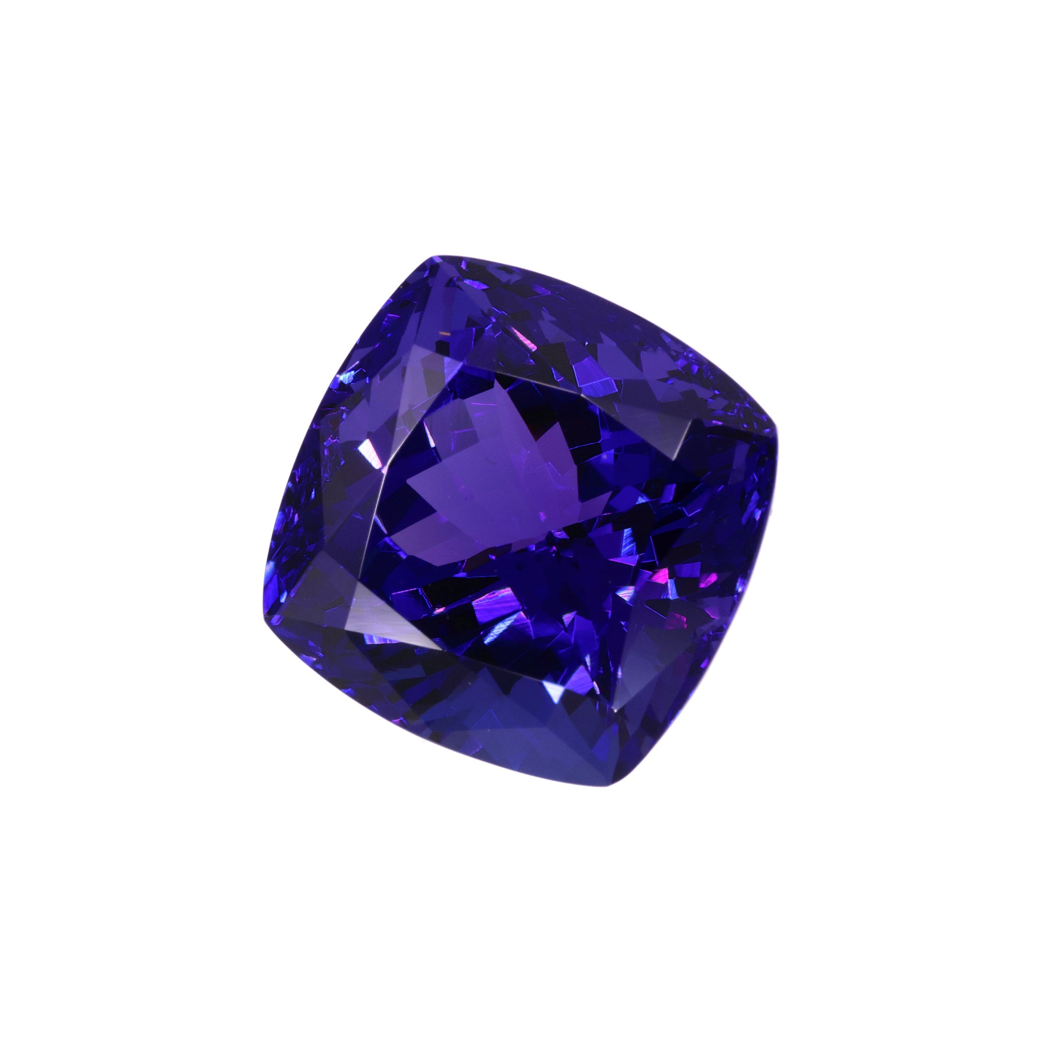 Tansanit "Noctis Blue" 20,12 ct - Intense Violetish Blue - IGI Certified