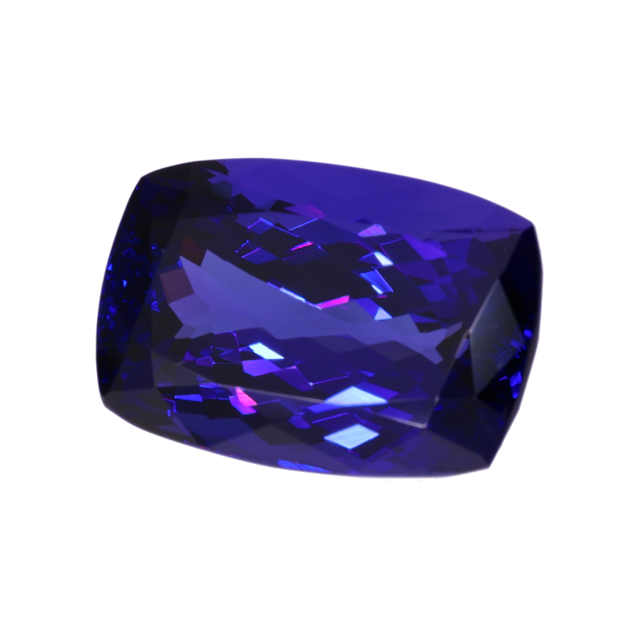 Tansanit "Blue Dominion" 25,30 ct - Intense Violetish Blue - IGI Certified