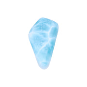 Larimar Schmuckstück AAA-Qualität – 16 g | Polierter Naturstein | Unikat aus der Dominikanischen Republik