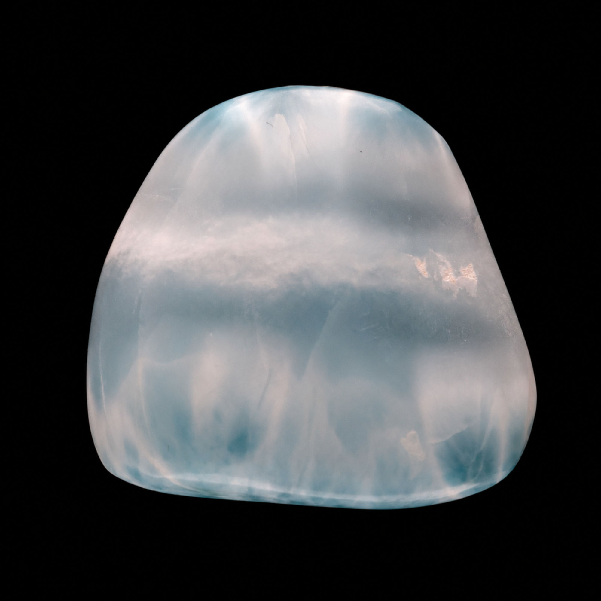 Handgefertigte Larimar Freiformen | Unikat aus der Dominikanischen Republik (#739)