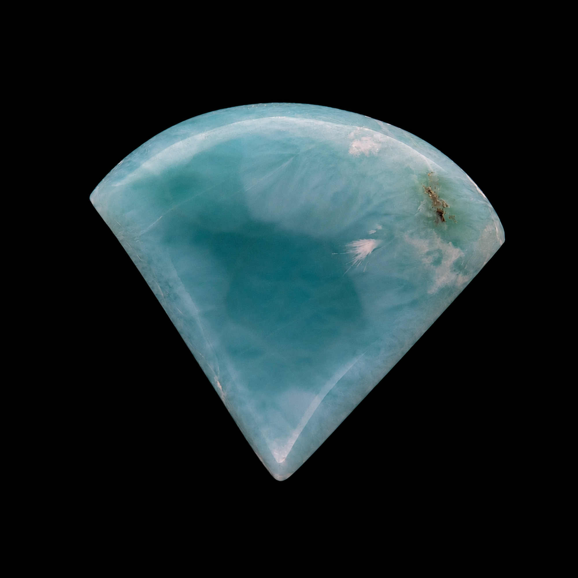 Handgefertigte Larimar Freiformen | Unikat aus der Dominikanischen Republik (#739)