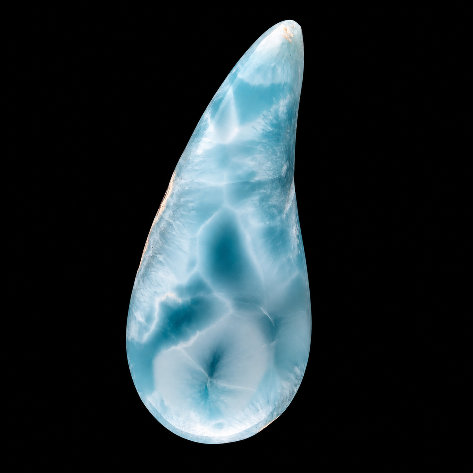 Handgefertigte Larimar Freiformen | Unikat aus der Dominikanischen Republik (#739)