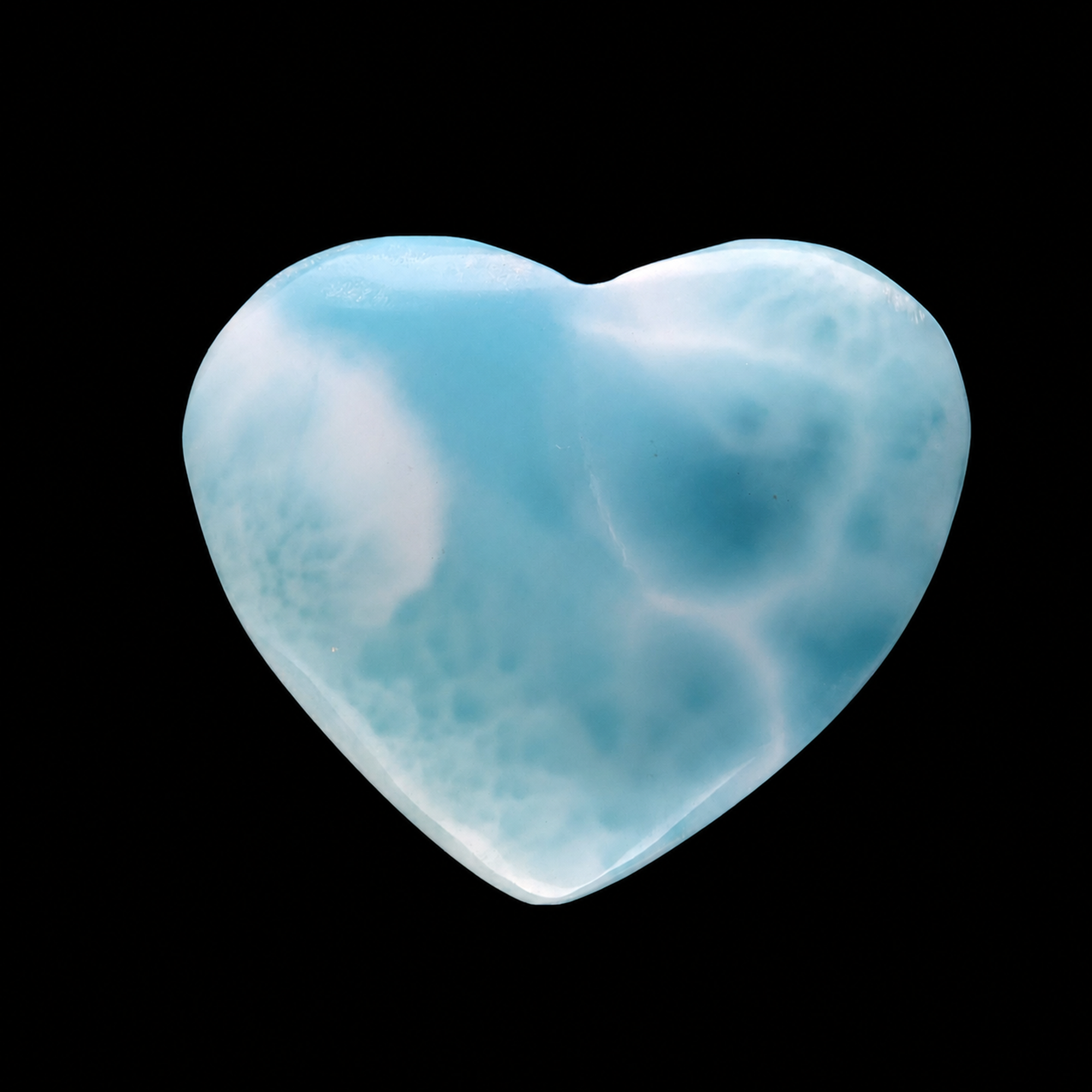Handgefertigte Larimar Freiformen | Unikat aus der Dominikanischen Republik (#739)
