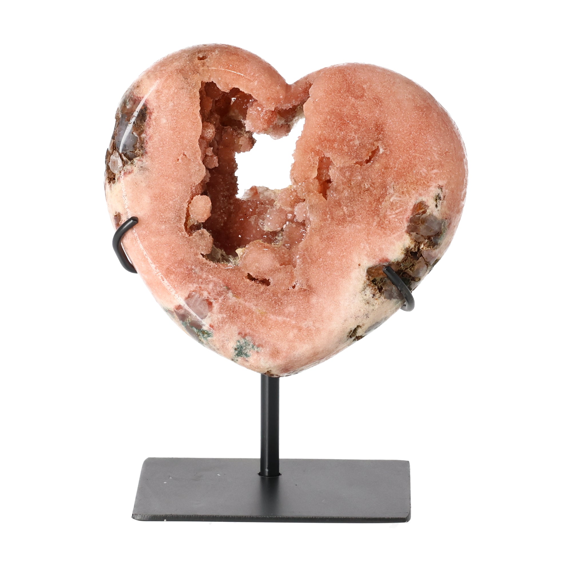 Blush Heart – Pink Amethyst Heart (#006)