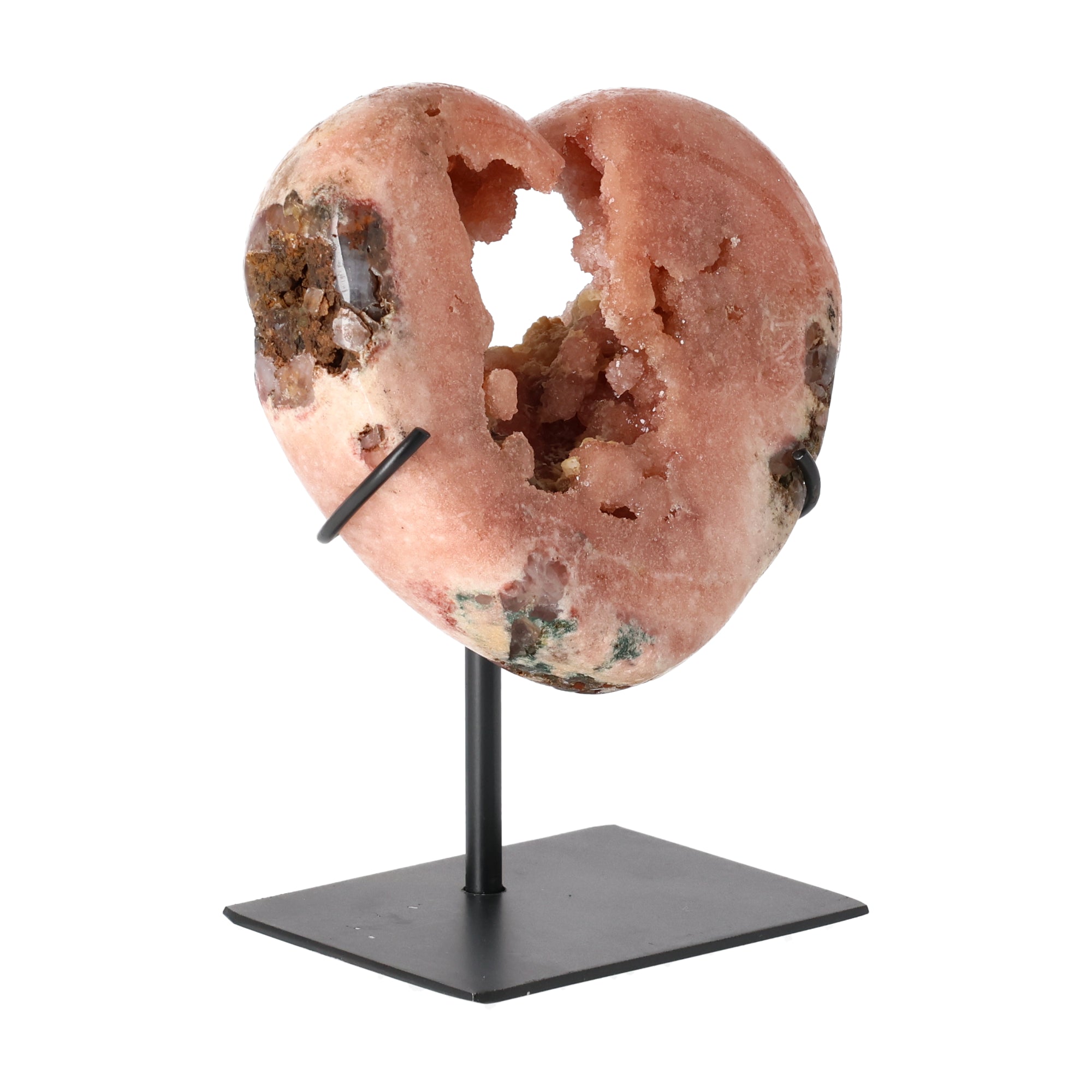 Blush Heart – Pink Amethyst Heart (#006)