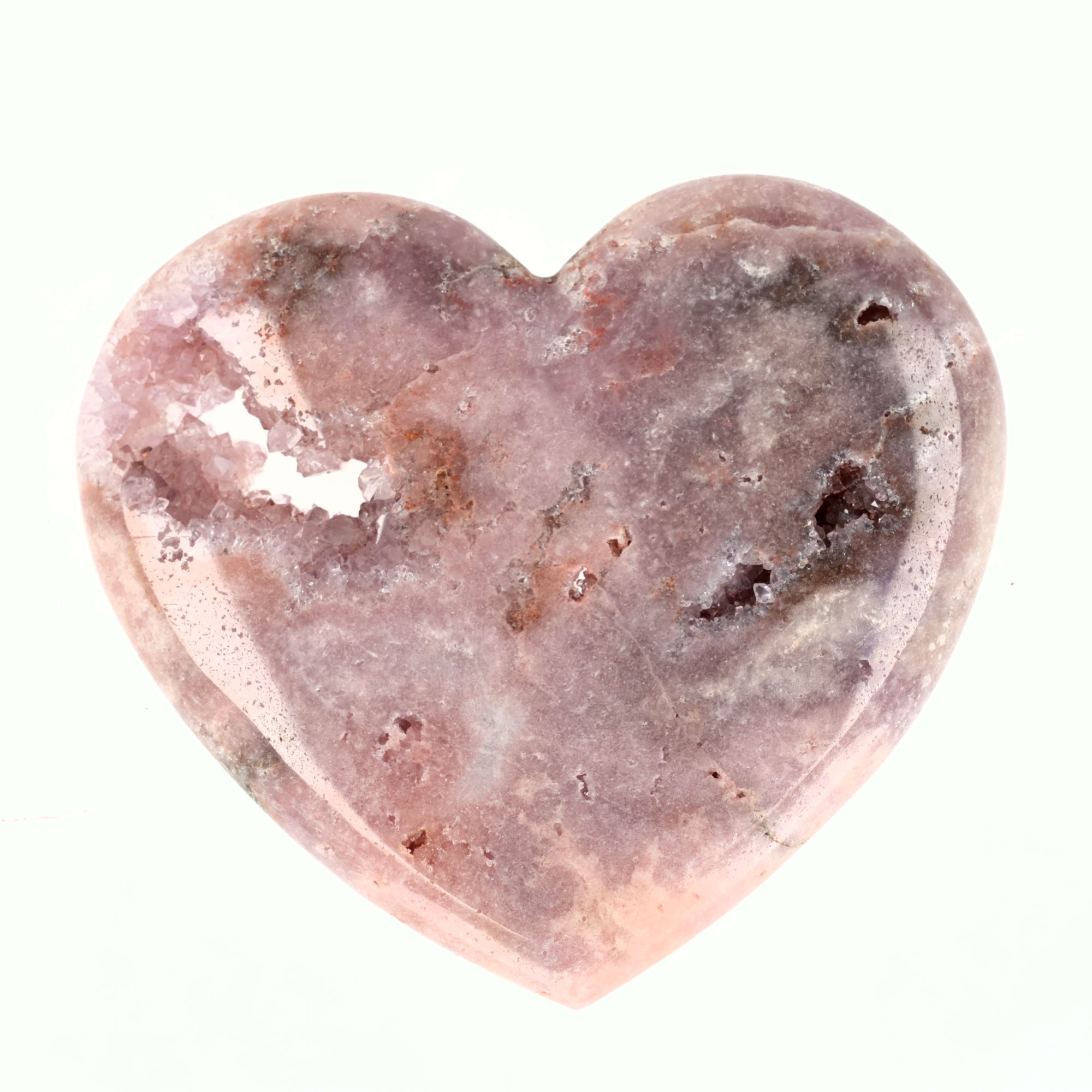 Pink Amethyst Herz (#411)