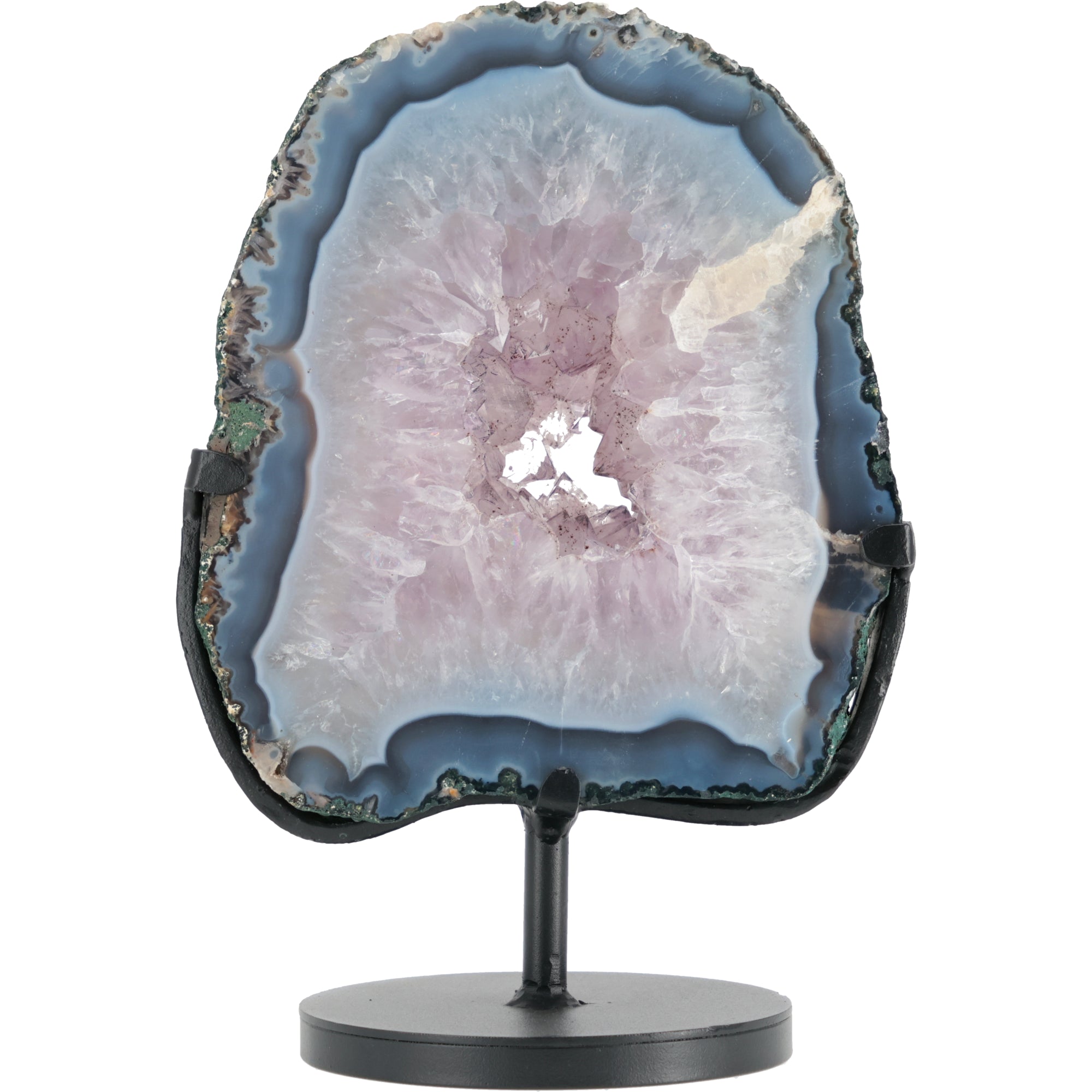 Frozen Aurora | Amethyst Portalscheibe aus Brasilien | 4.401 g  (#688)