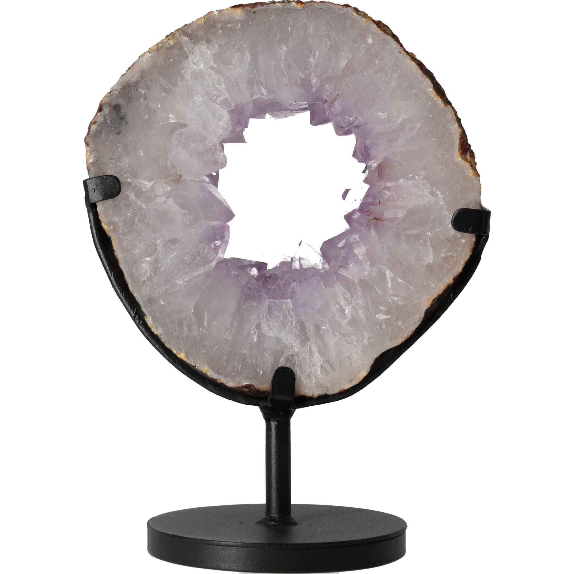 Moon Halo | Amethyst Portalscheibe aus Brasilien | 2.818g  (#696)
