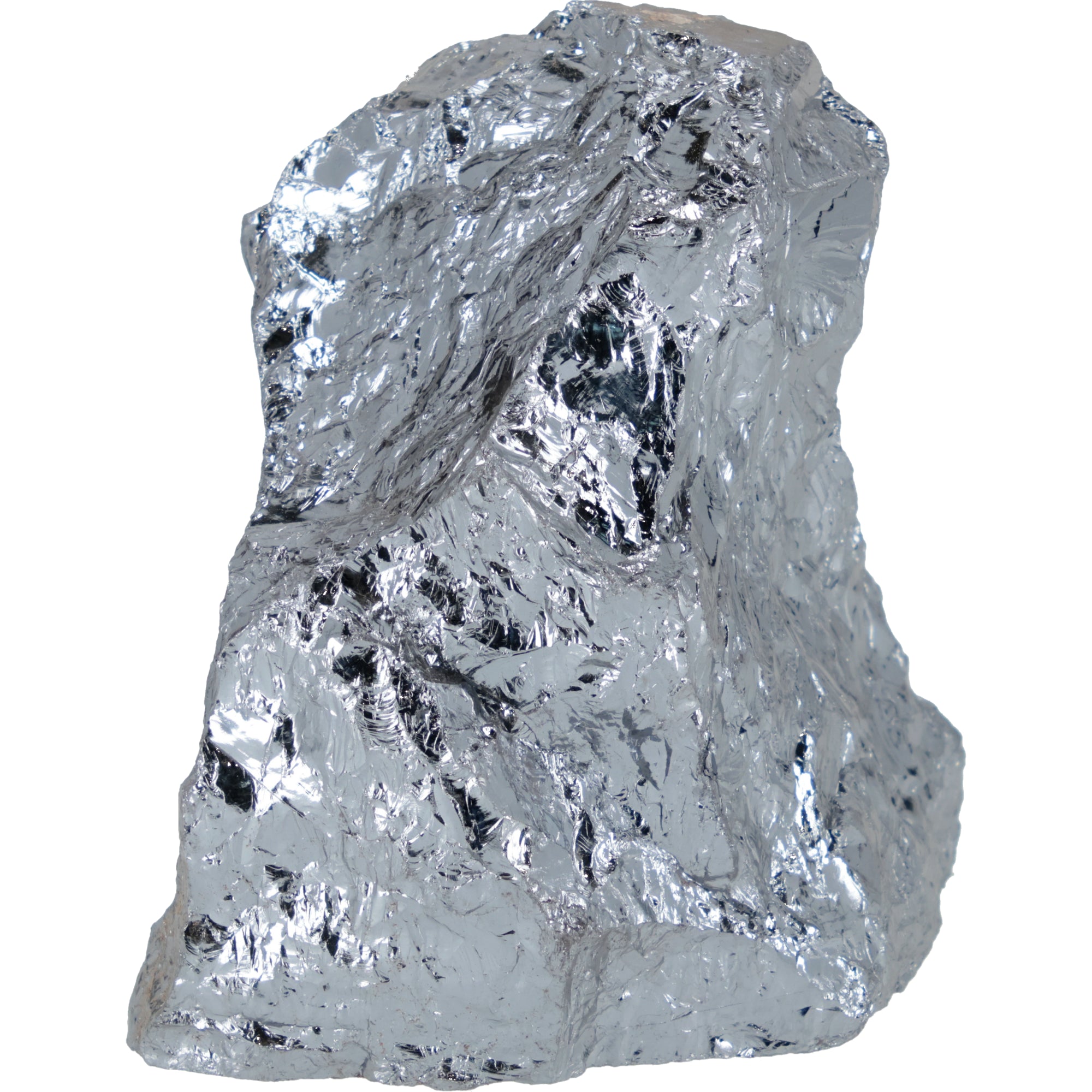 Silizium Kristall – Faszinierende metallische Struktur in außergewöhnlicher Reinheit 914g (#643)