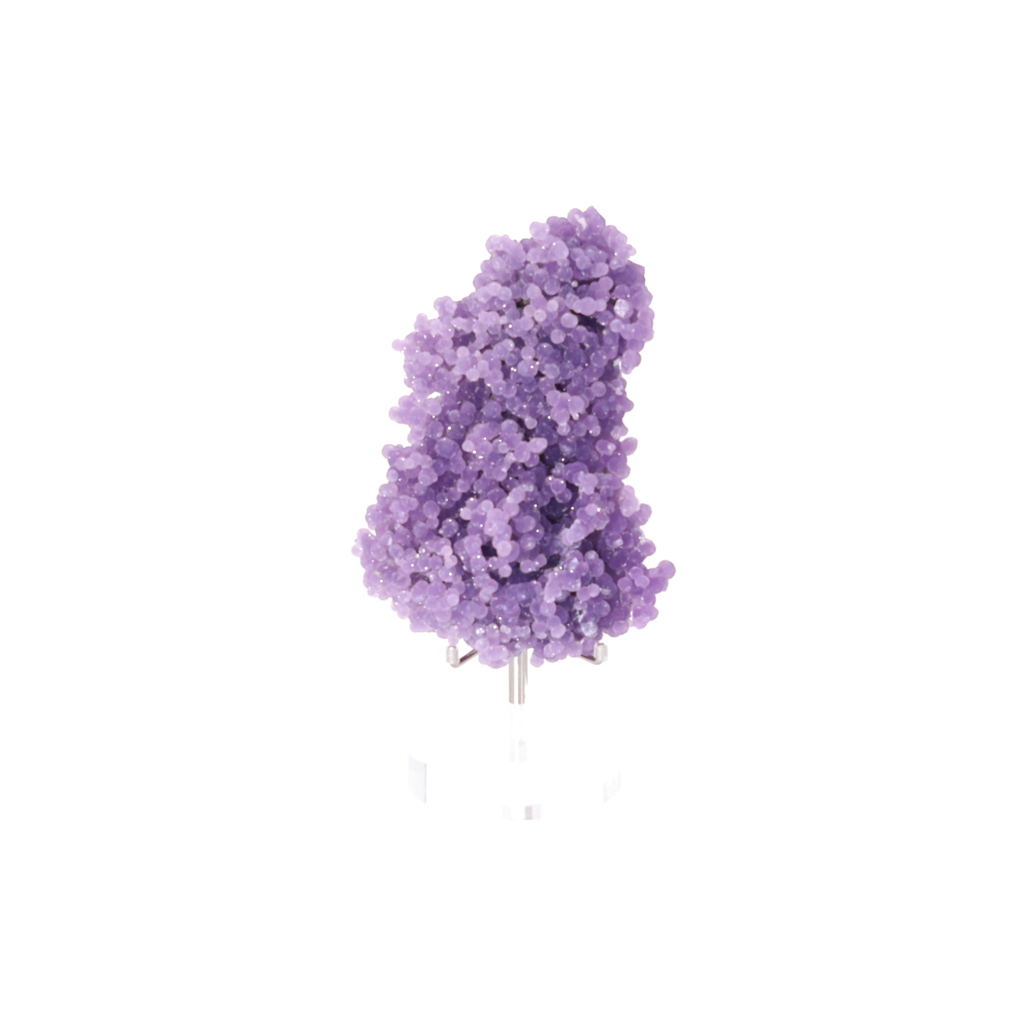 Lavender Flame 168 g Traubenachat aus Indonesien (#758)