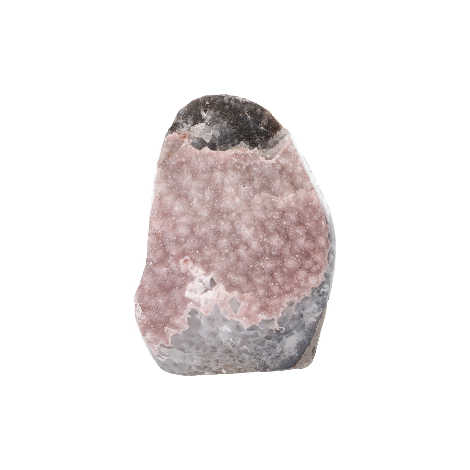 Rosé Eclipse ✦ Amethyst-Druse aus Uruguay | 1.660 g  (#841)