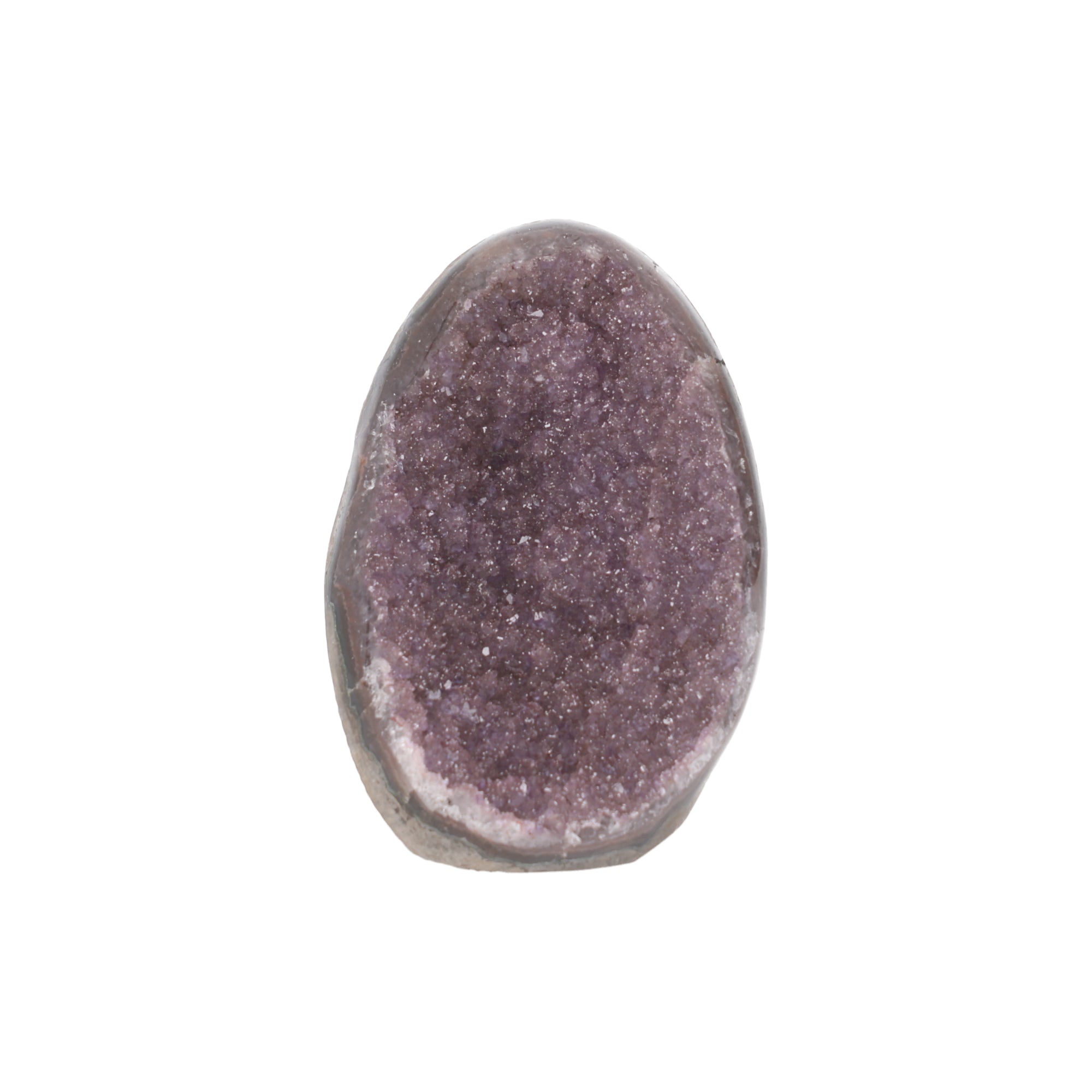 Mauve Halo ✦ Amethyst-Druse aus Uruguay | 836 g  (#832)