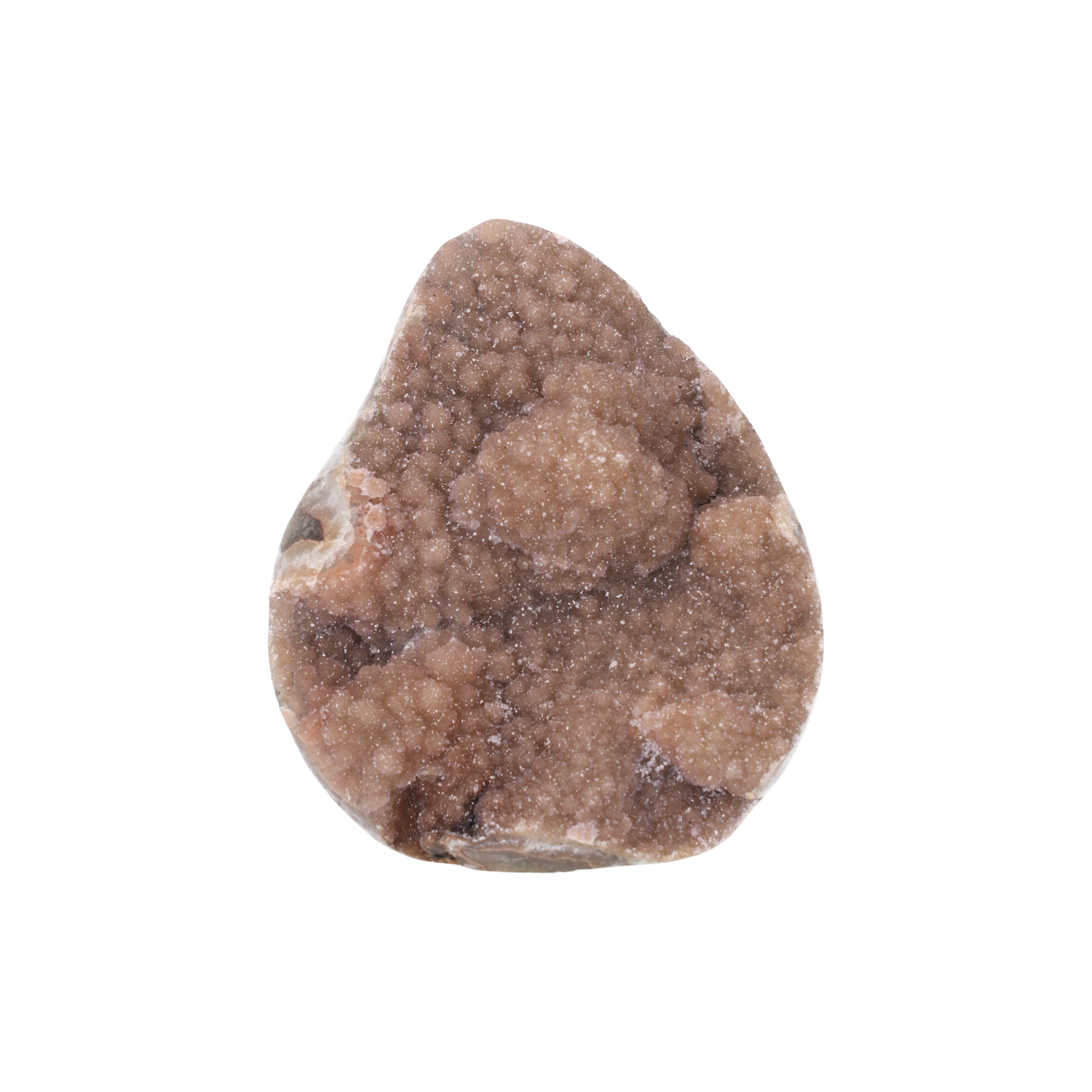 Caramel Bloom ✦ Amethyst-Druse mit botryoidaler Drusy-Struktur | 2869 g (#847)