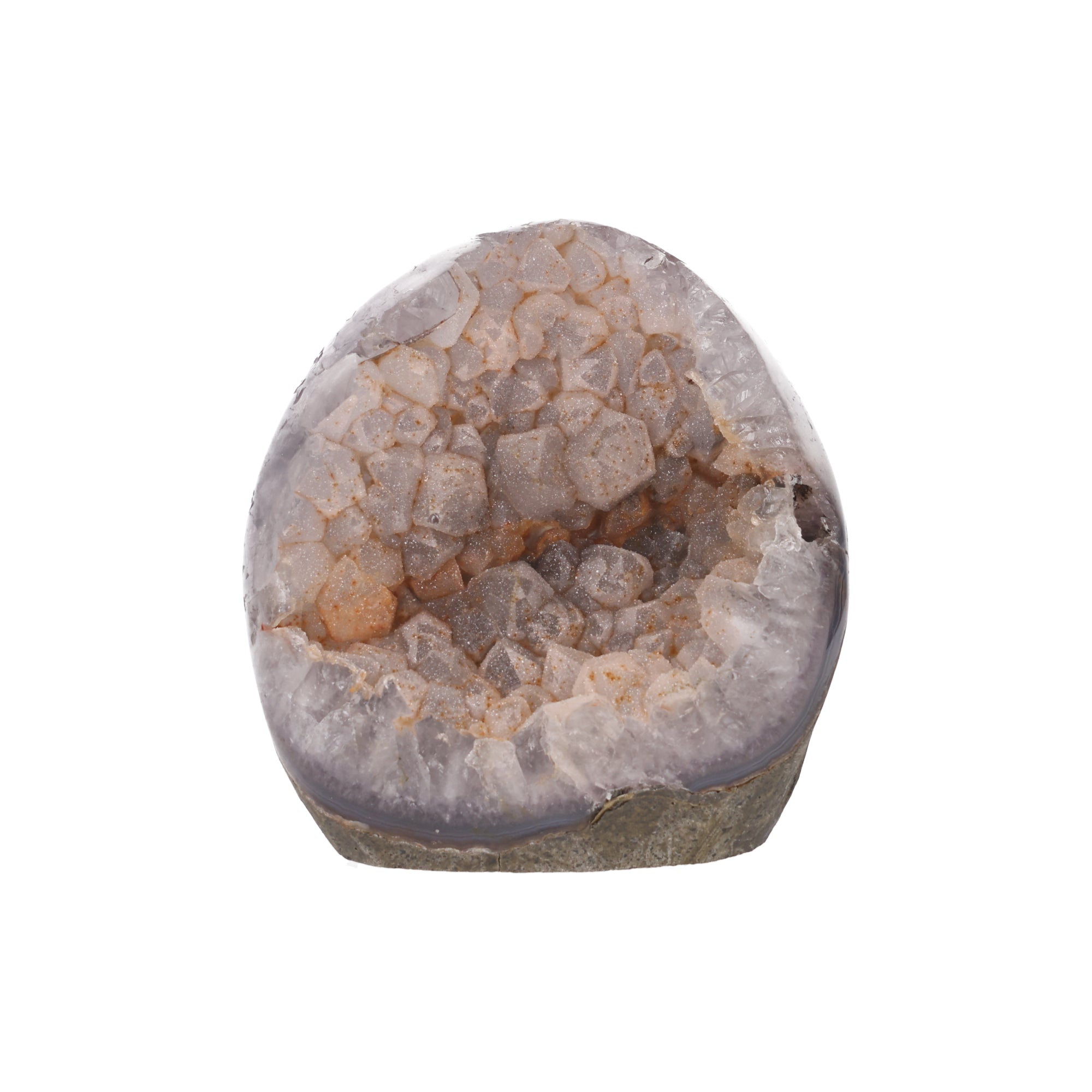 Blush Crystal ✦ Amethyst-Druse mit Drusy aus Uruguay | ca. 1.723 g  (#843)
