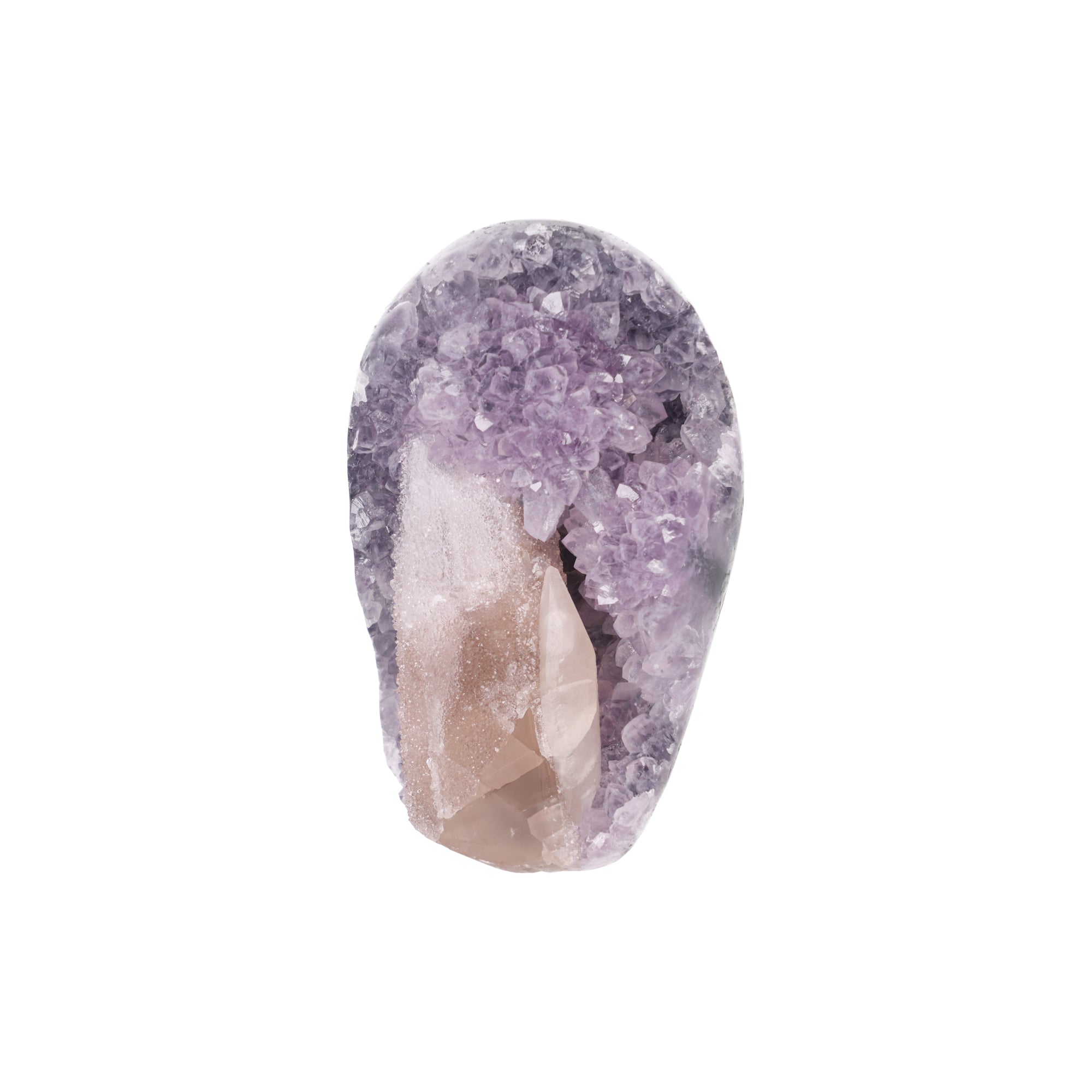 Lavender Pearl ✦ Amethyst mit Calcit aus Uruguay | 1.402 g (#807)