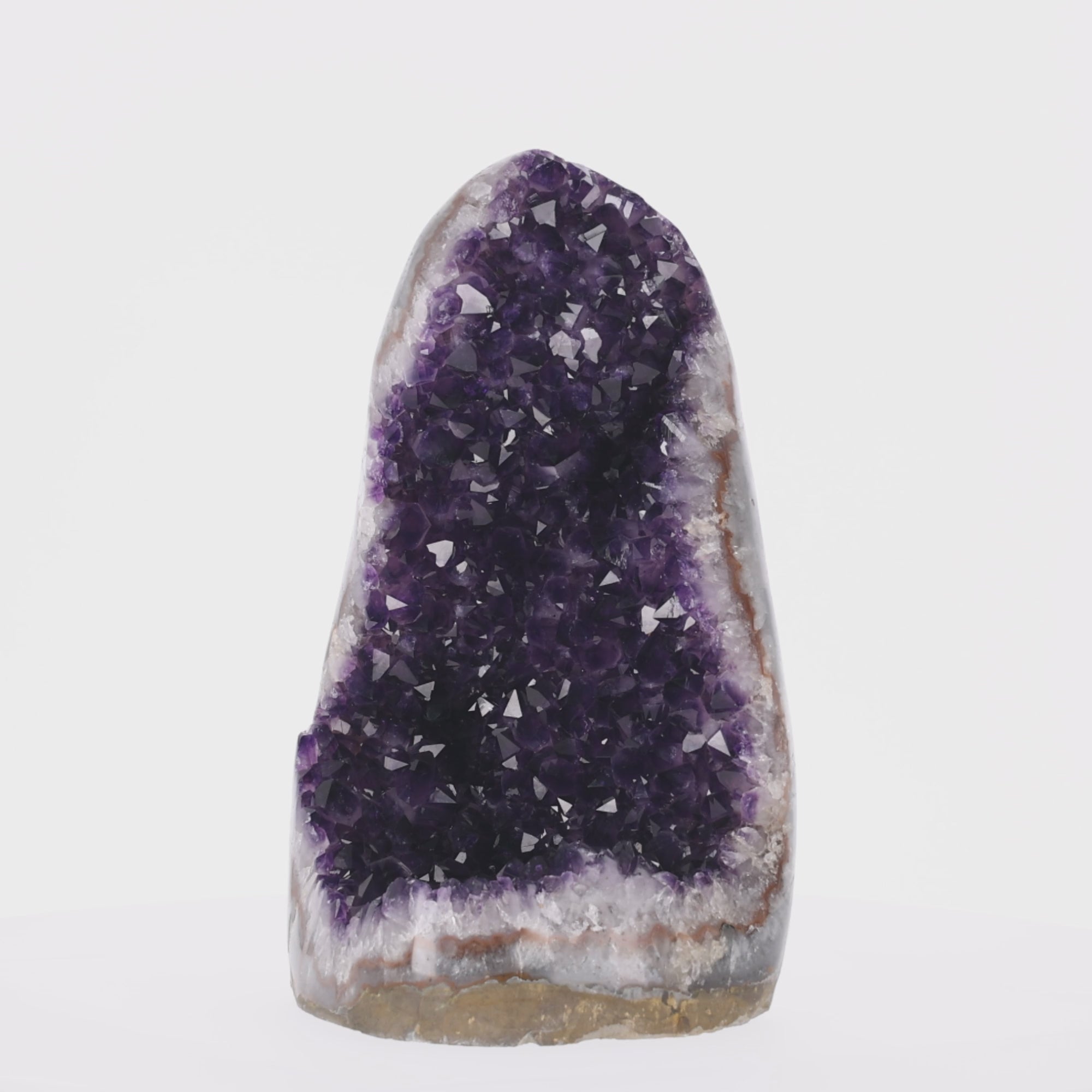 Video laden: Amethyst Geode „Deep Violet“ - 24,6 kg (#076)