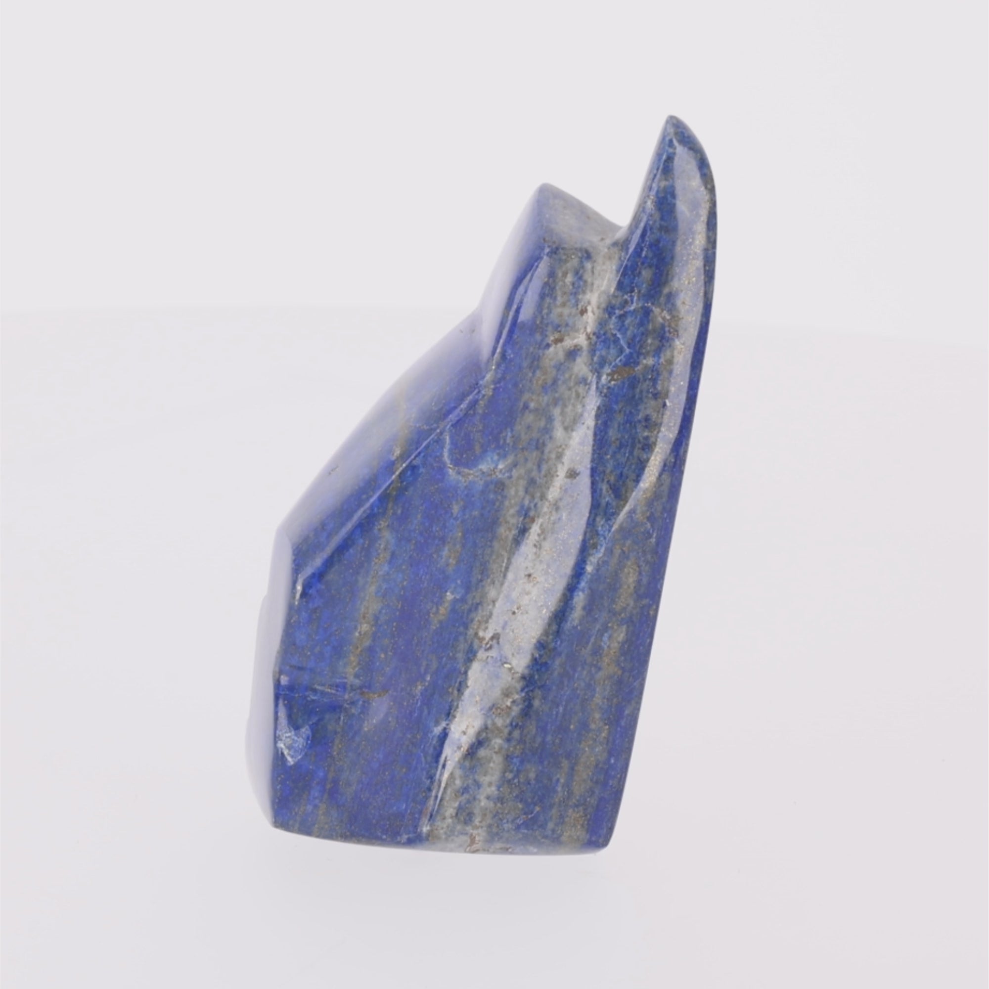 Load video: BLUE FLAME | Lapislazuli mit Pyrit | 614 g (#1222)