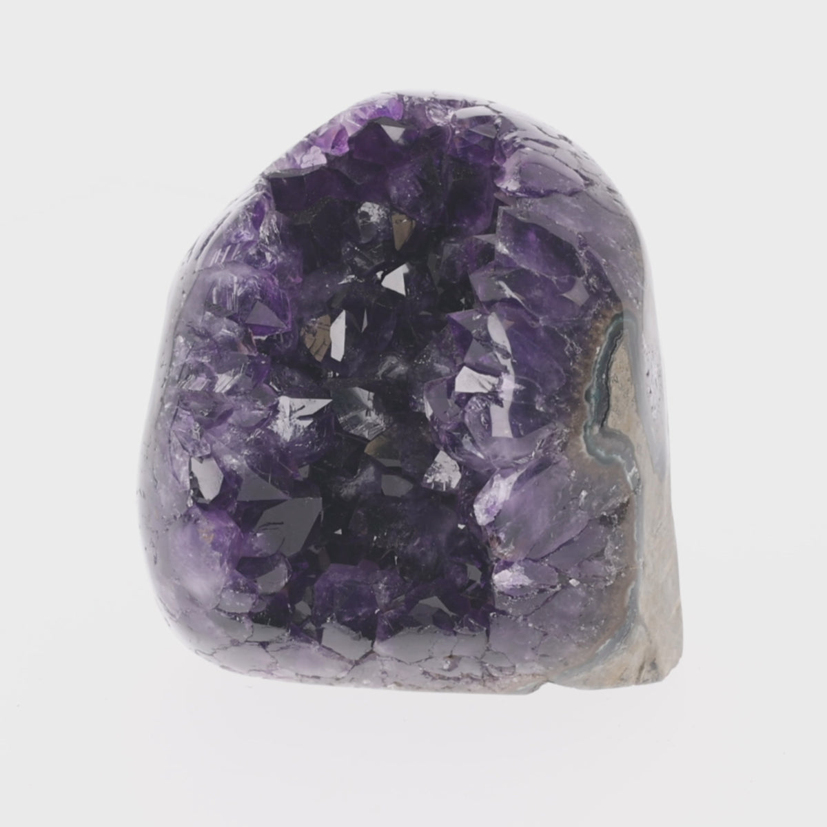 Video laden: Amethyst  Cut Base - Extra Quality  993 g (#1438)