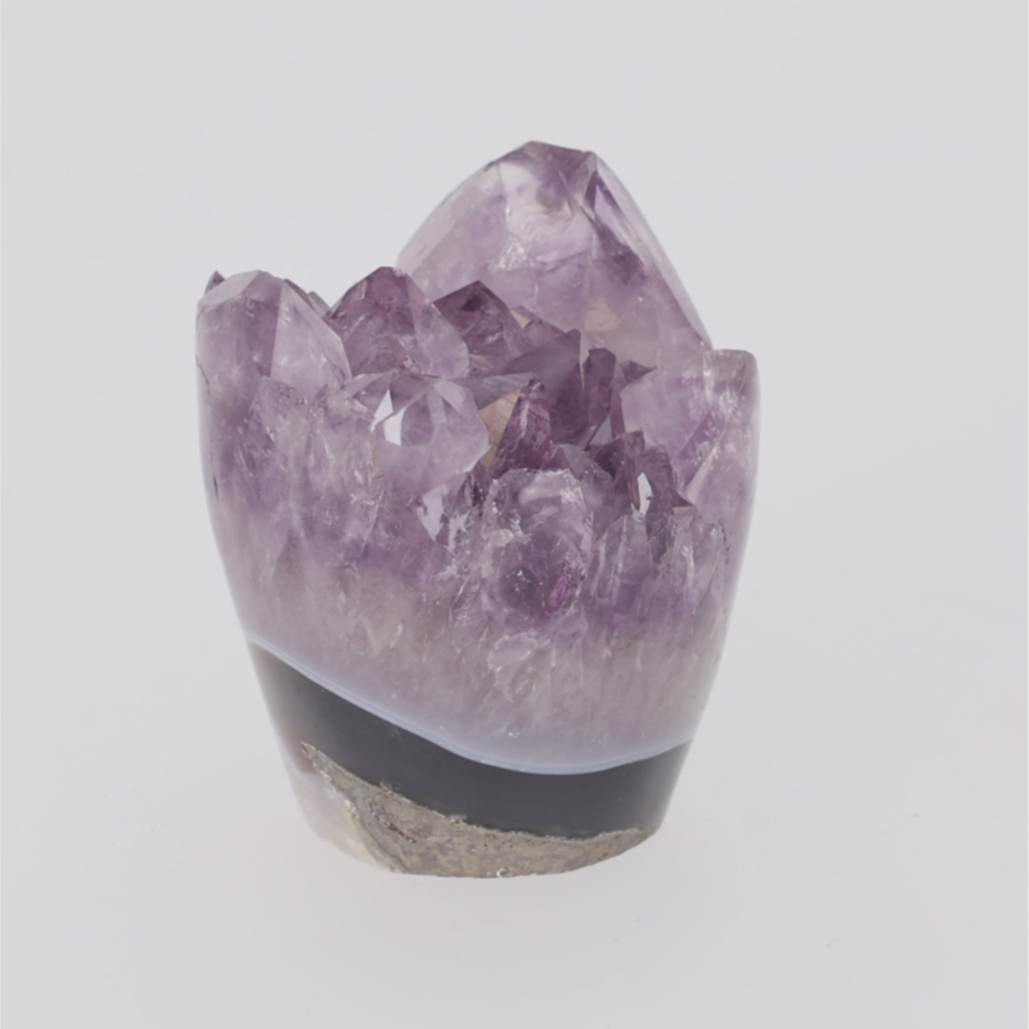 Load video: Violet Peak ✦ Amethyst Cup Cake | 594 g (#910)