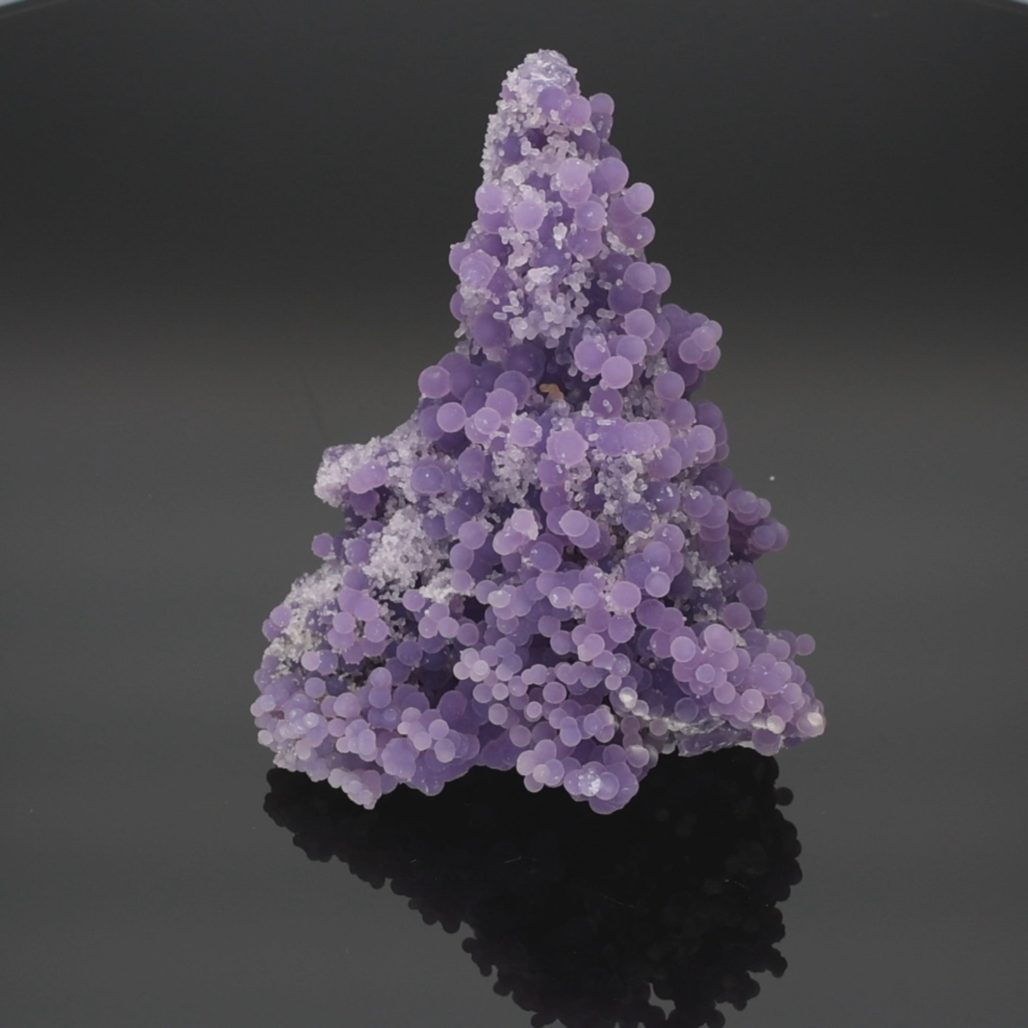 Video laden: Violet Tower – 224 g Traubenachat aus Indonesien (#1326)