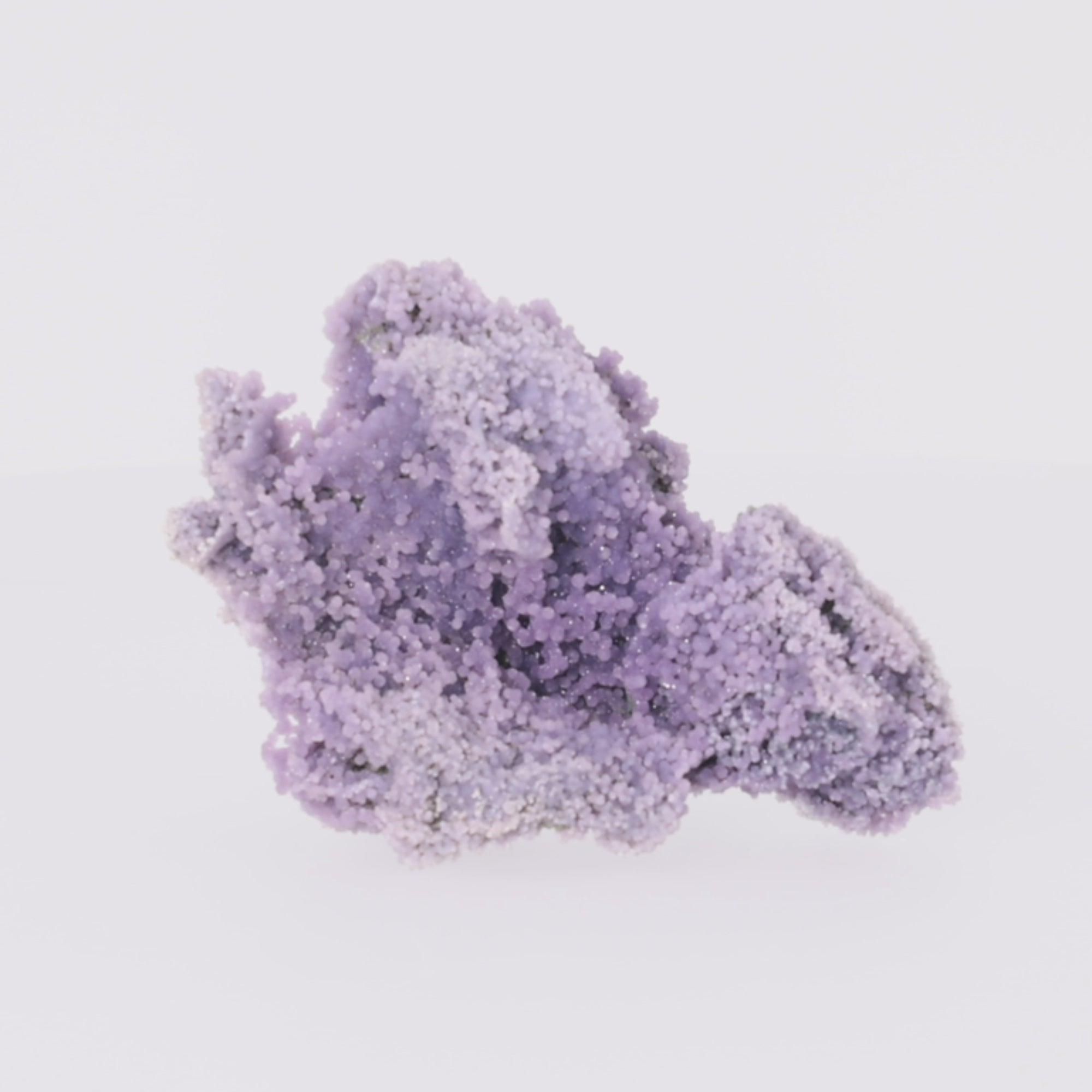 Video laden: Violet Mist – 590 g Traubenachat aus Indonesien  (#775)