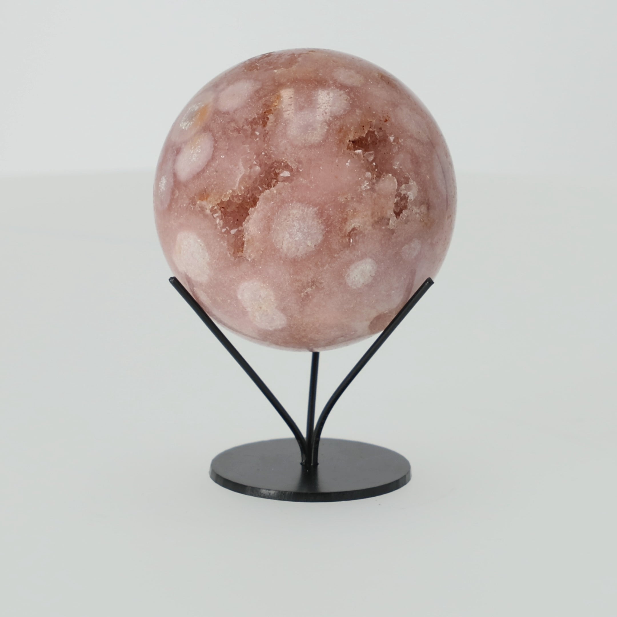 Video laden: Pink Amethyst Sphere - Soft Aura