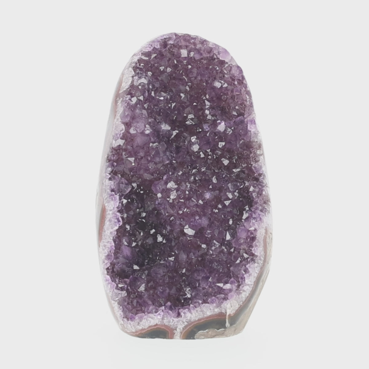 Video laden: Amethyst Cut Base - AA Quality - 997 g  (#1530)