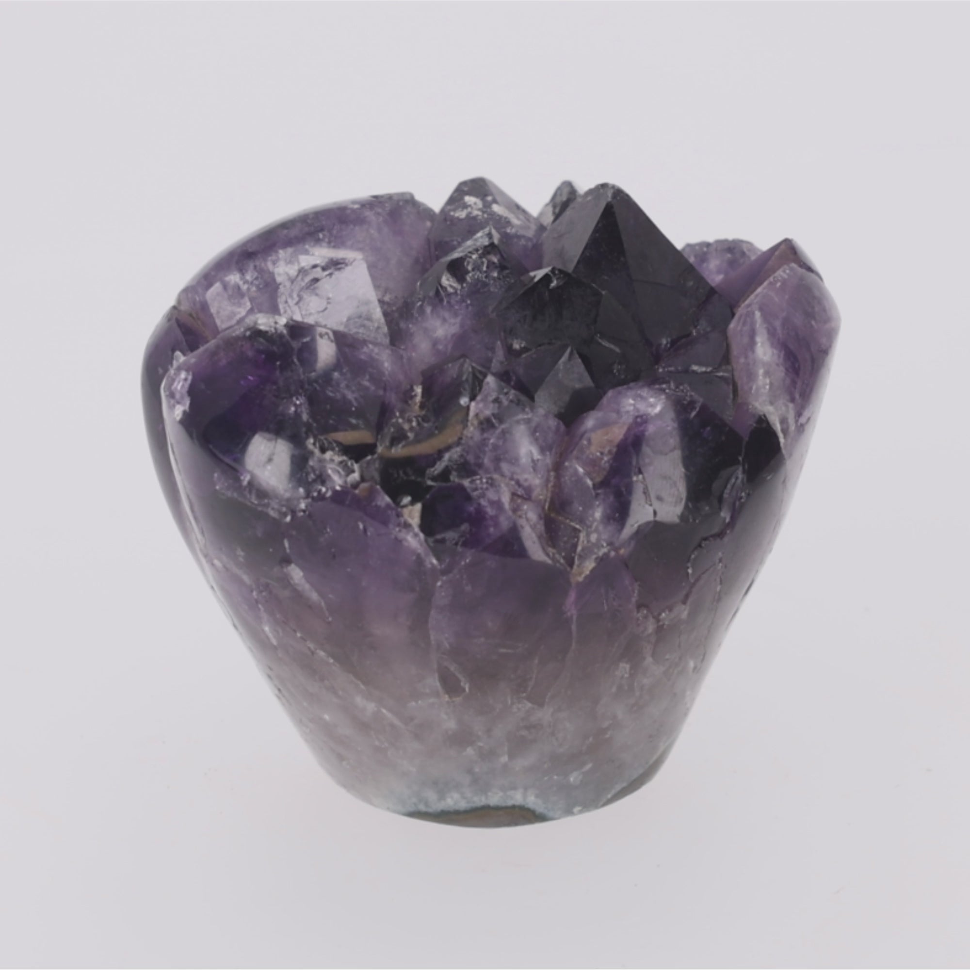 Video laden: Midnight Bloom ✦ Amethyst Cup Cake | 870 g (#913)