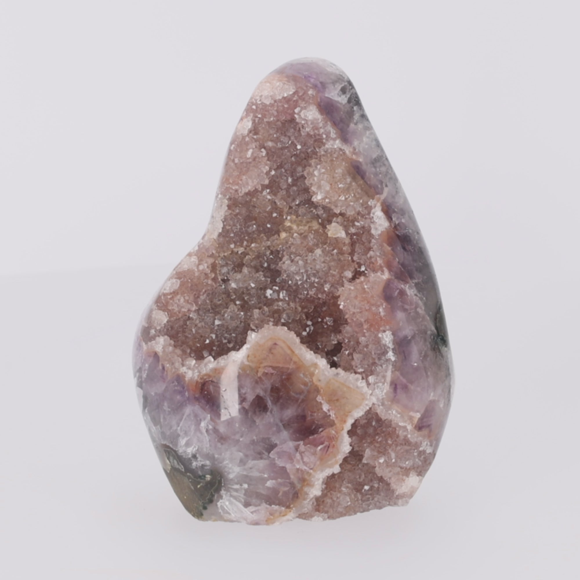 Video laden: Rosé Canyon ✦ Amethyst-Druse aus Uruguay | 2.045 g  (#833)